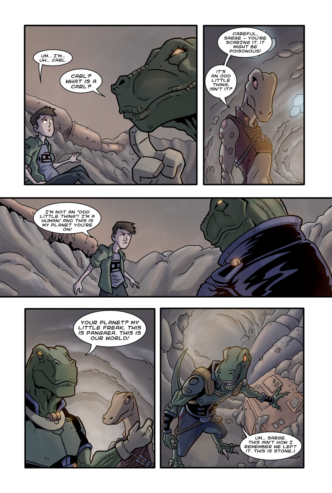 Read online Dinocorps comic -  Issue # TPB - 17