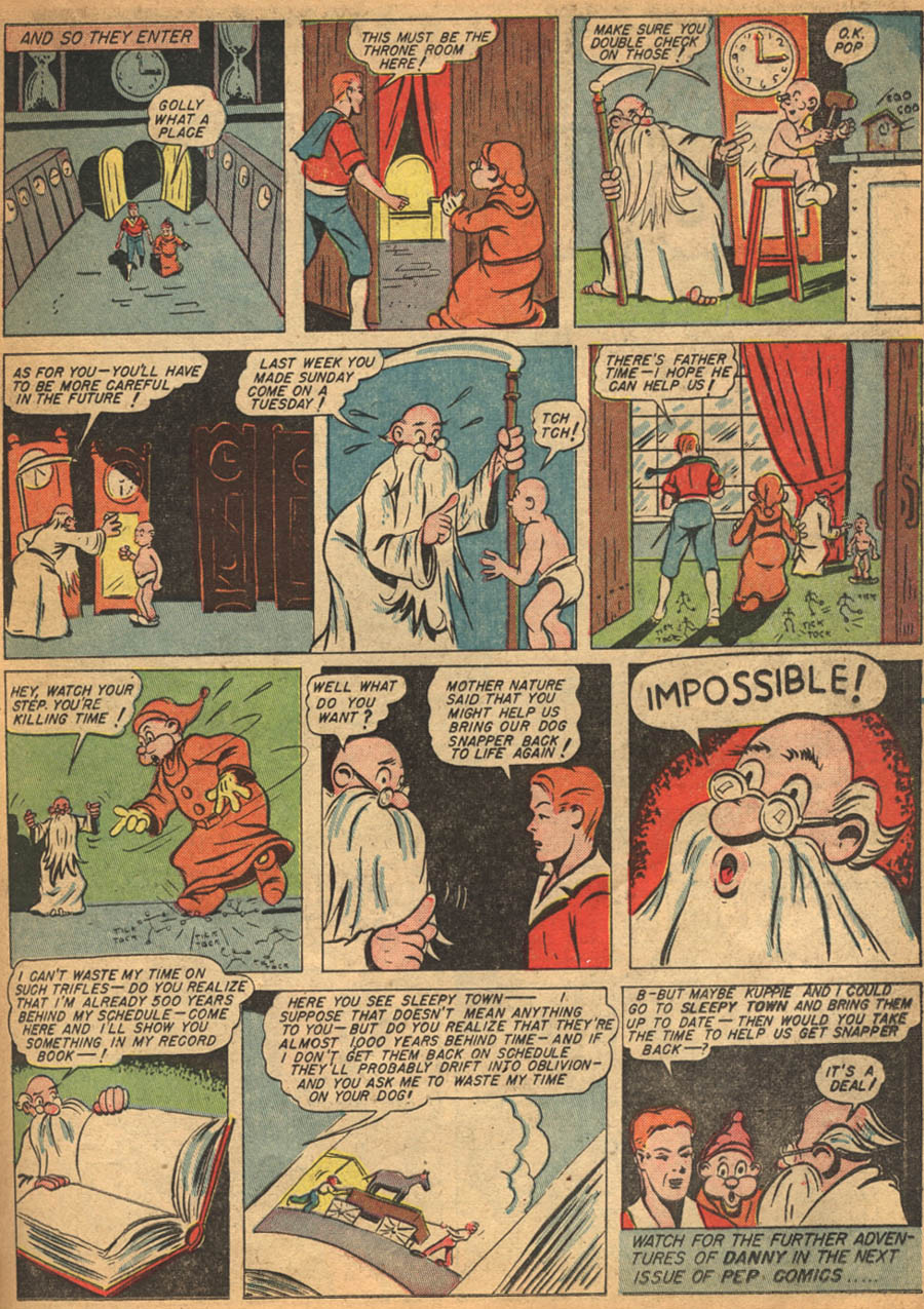 Read online Pep Comics comic -  Issue #31 - 45