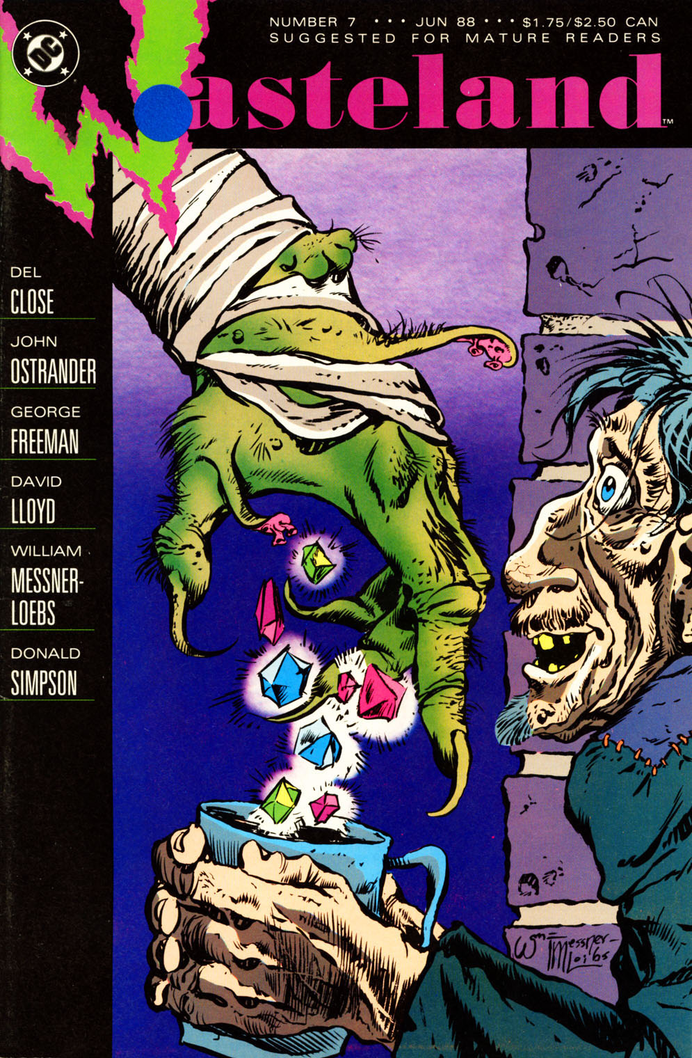 Read online Wasteland (1987) comic -  Issue #7 - 1