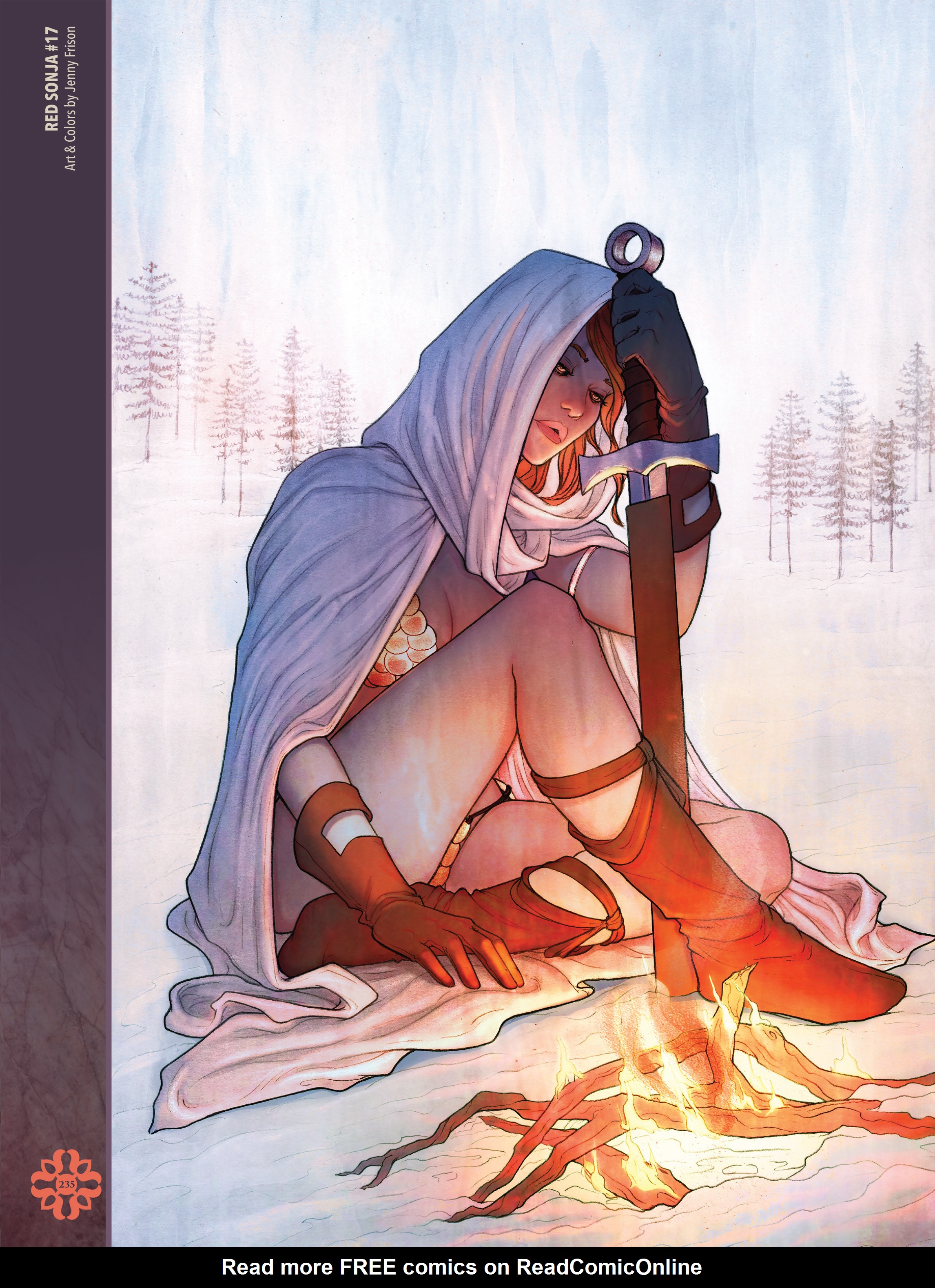 Read online The Art of Red Sonja comic -  Issue # TPB 2 (Part 3) - 36