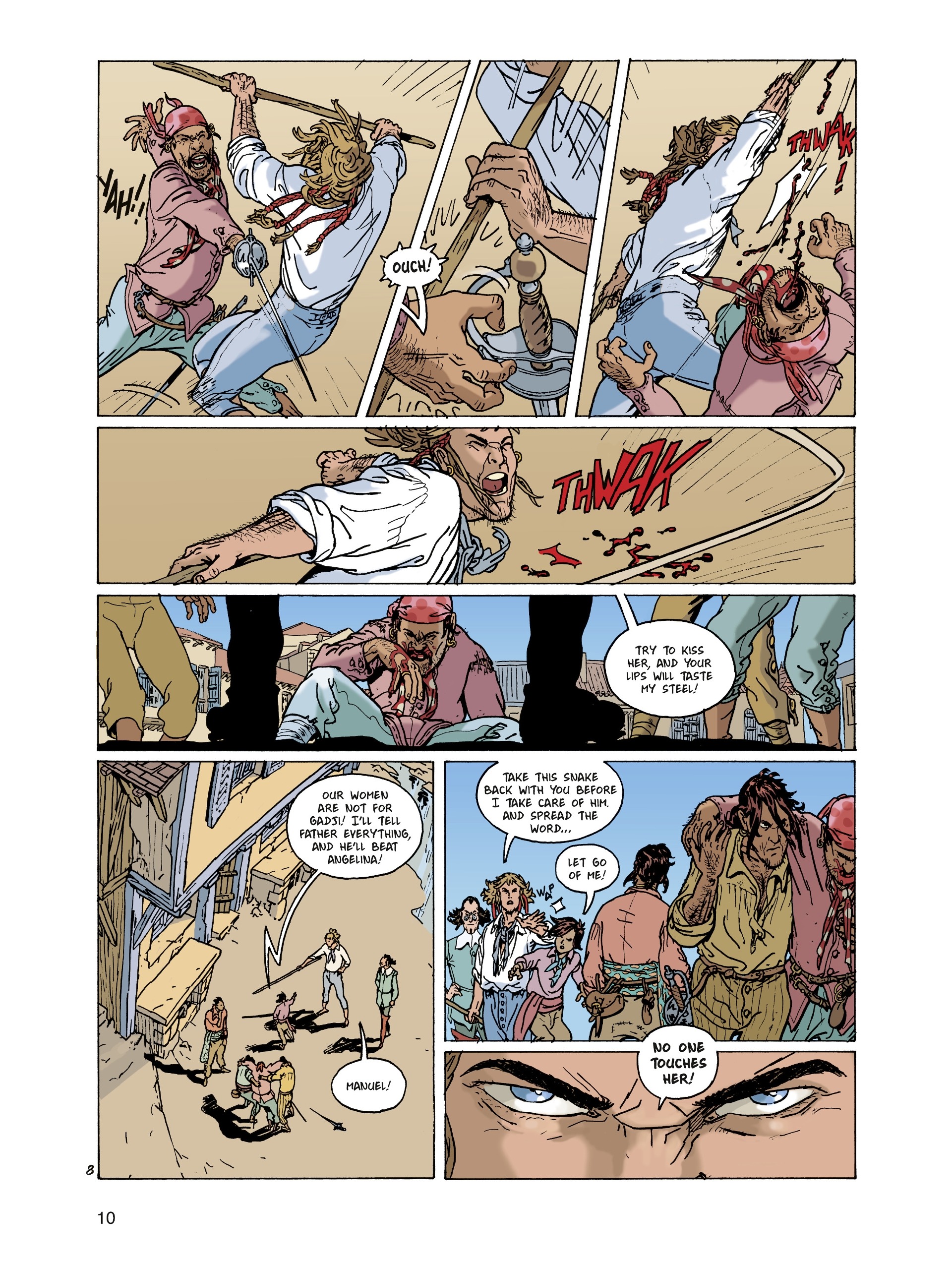 Read online Gypsies of the High Seas comic -  Issue # TPB 1 - 10