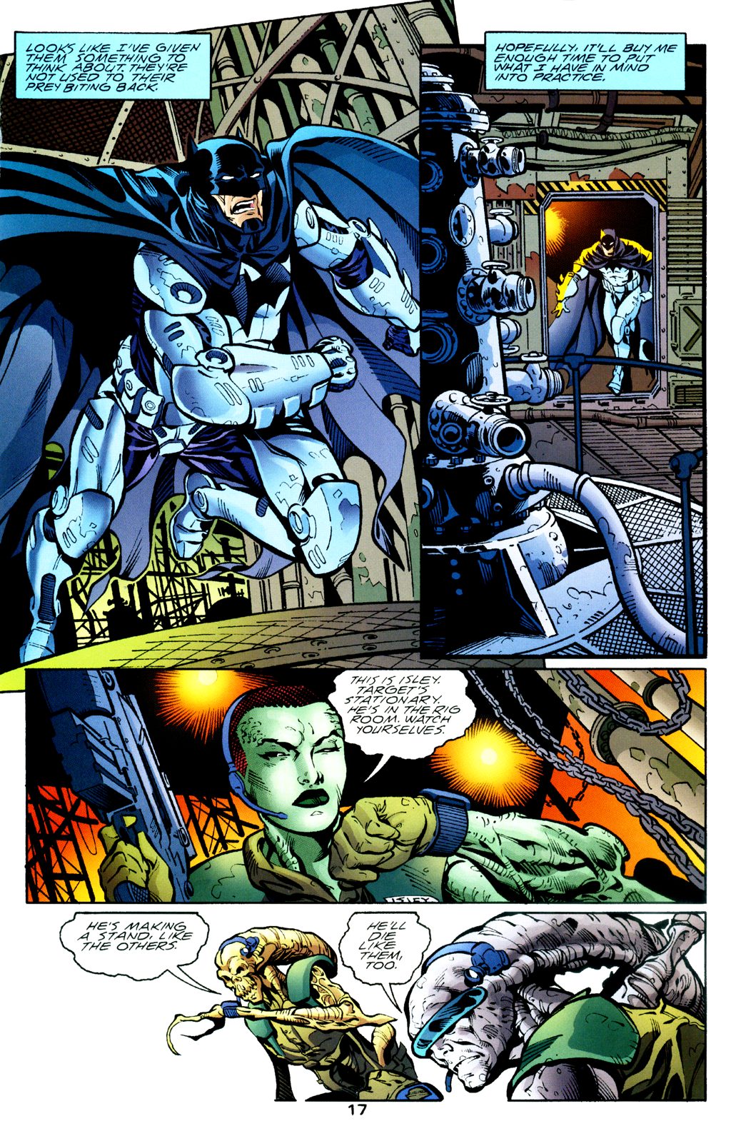 Read online Batman/Aliens II comic -  Issue #3 - 18