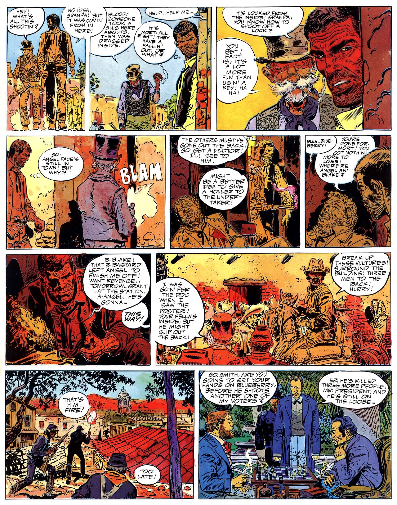 Read online Epic Graphic Novel: Blueberry comic -  Issue #3 - 35