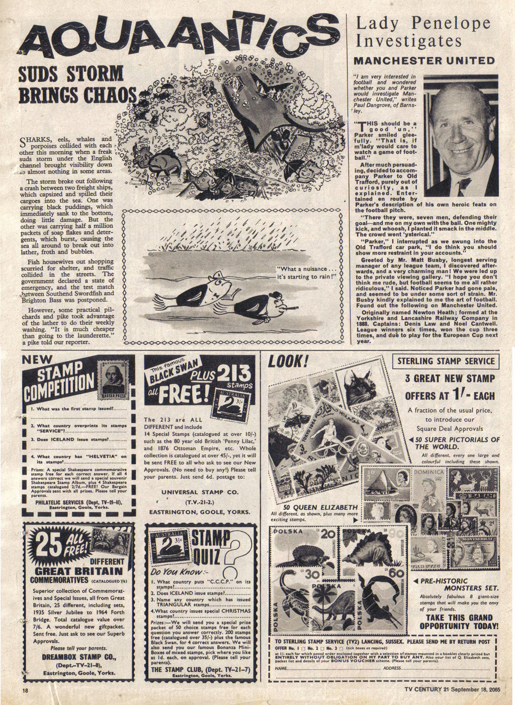Read online TV Century 21 (TV 21) comic -  Issue #35 - 17