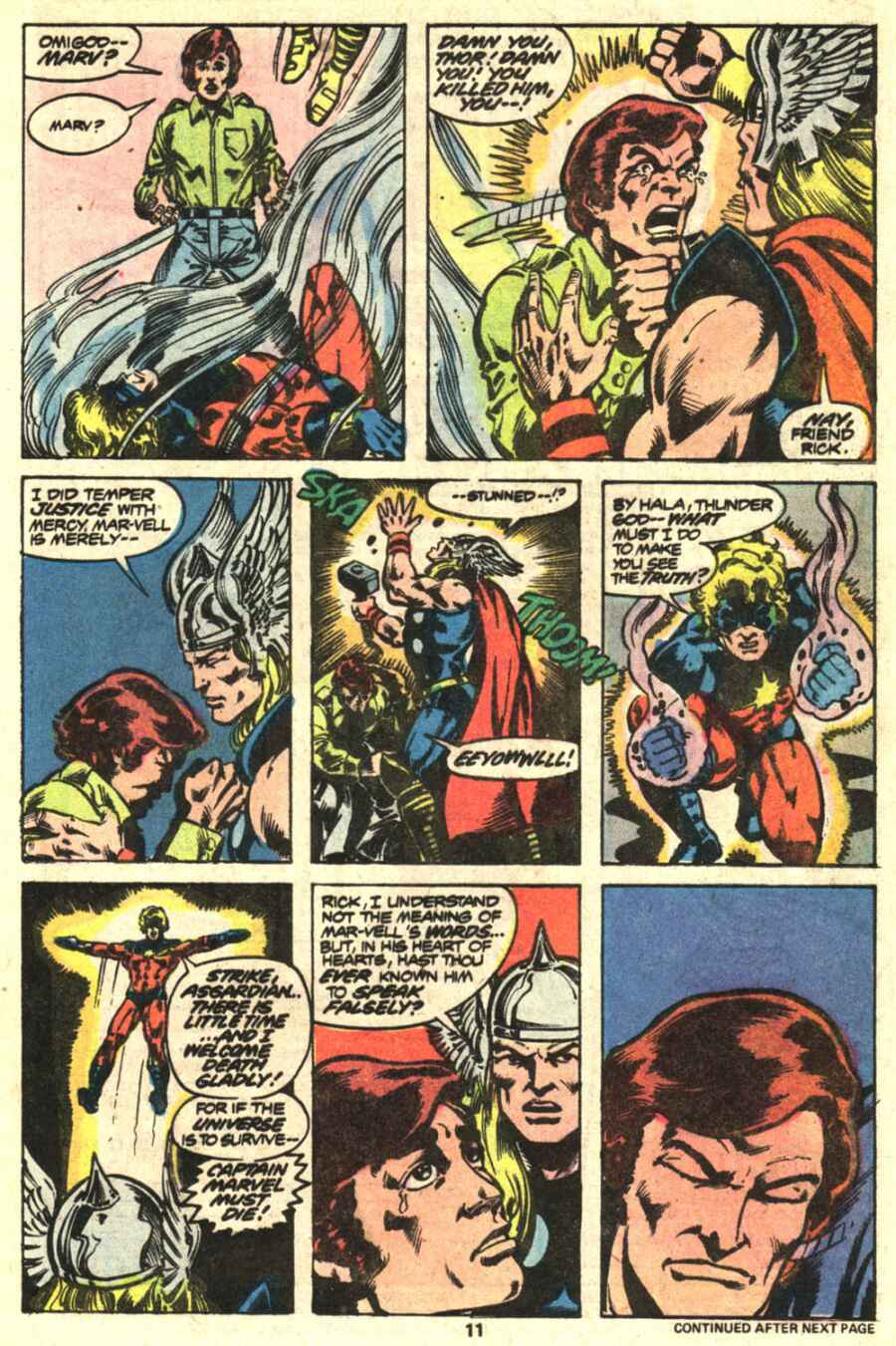 Captain Marvel (1968) Issue #57 #57 - English 9