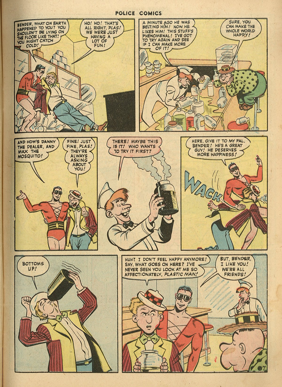 Read online Police Comics comic -  Issue #59 - 9