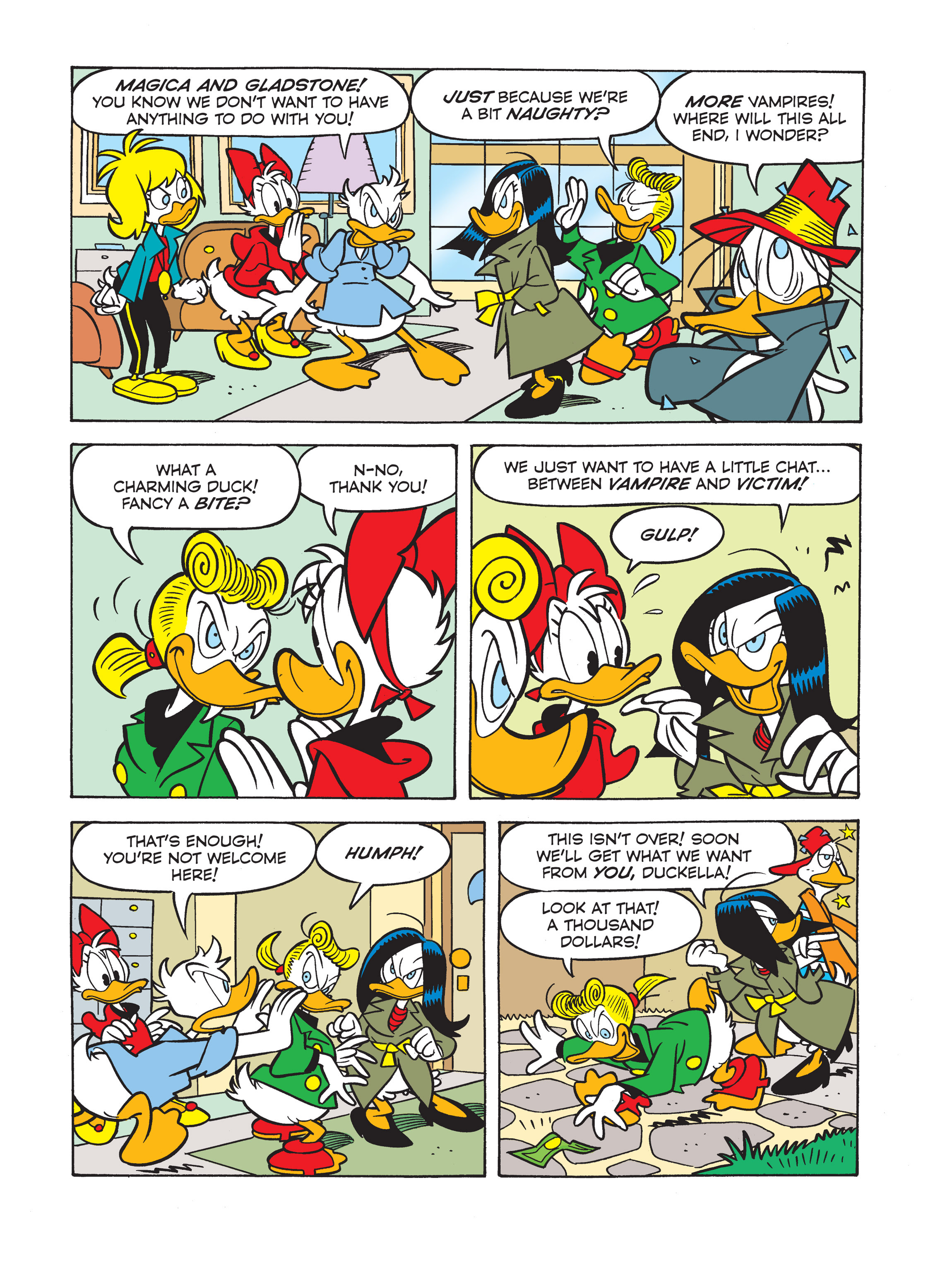 Read online Quacklight: Bewitching Vampires In Duckburg comic -  Issue # Full - 21
