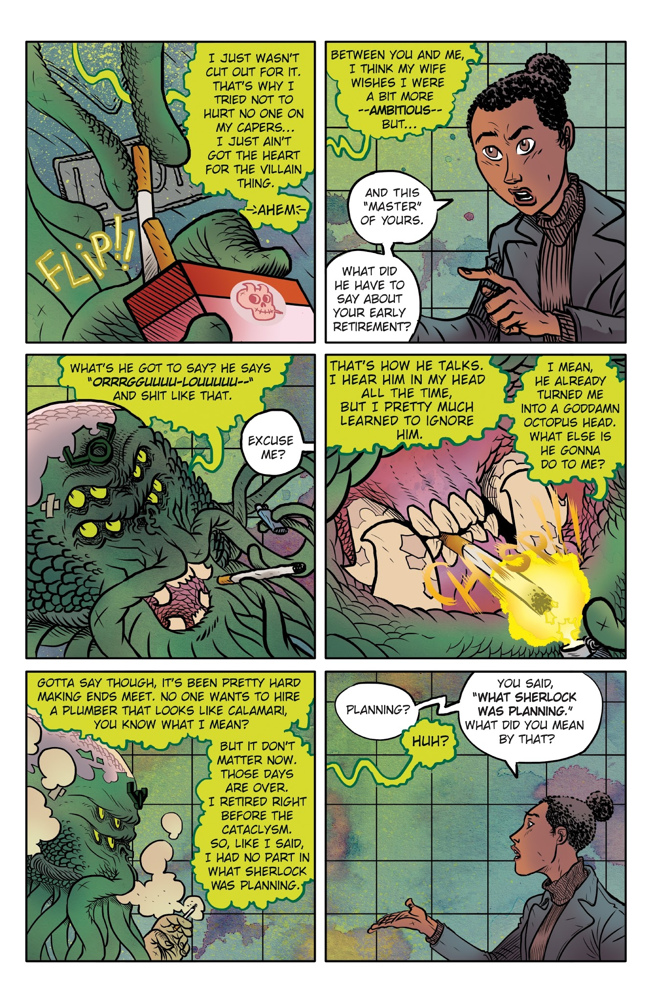 Read online Sherlock Frankenstein and the Legion of Evil comic -  Issue #2 - 15