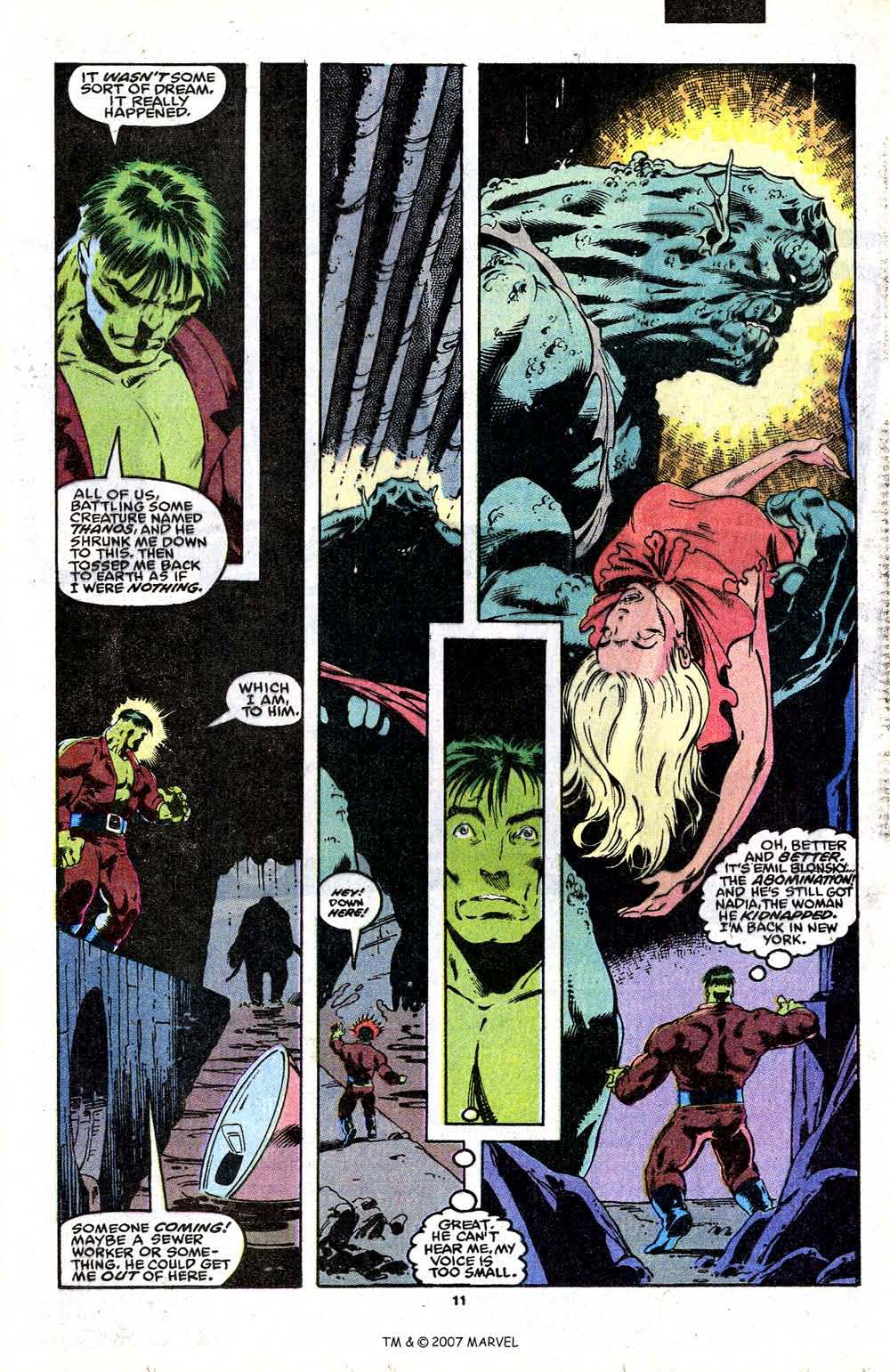Read online The Incredible Hulk (1968) comic -  Issue #384 - 13