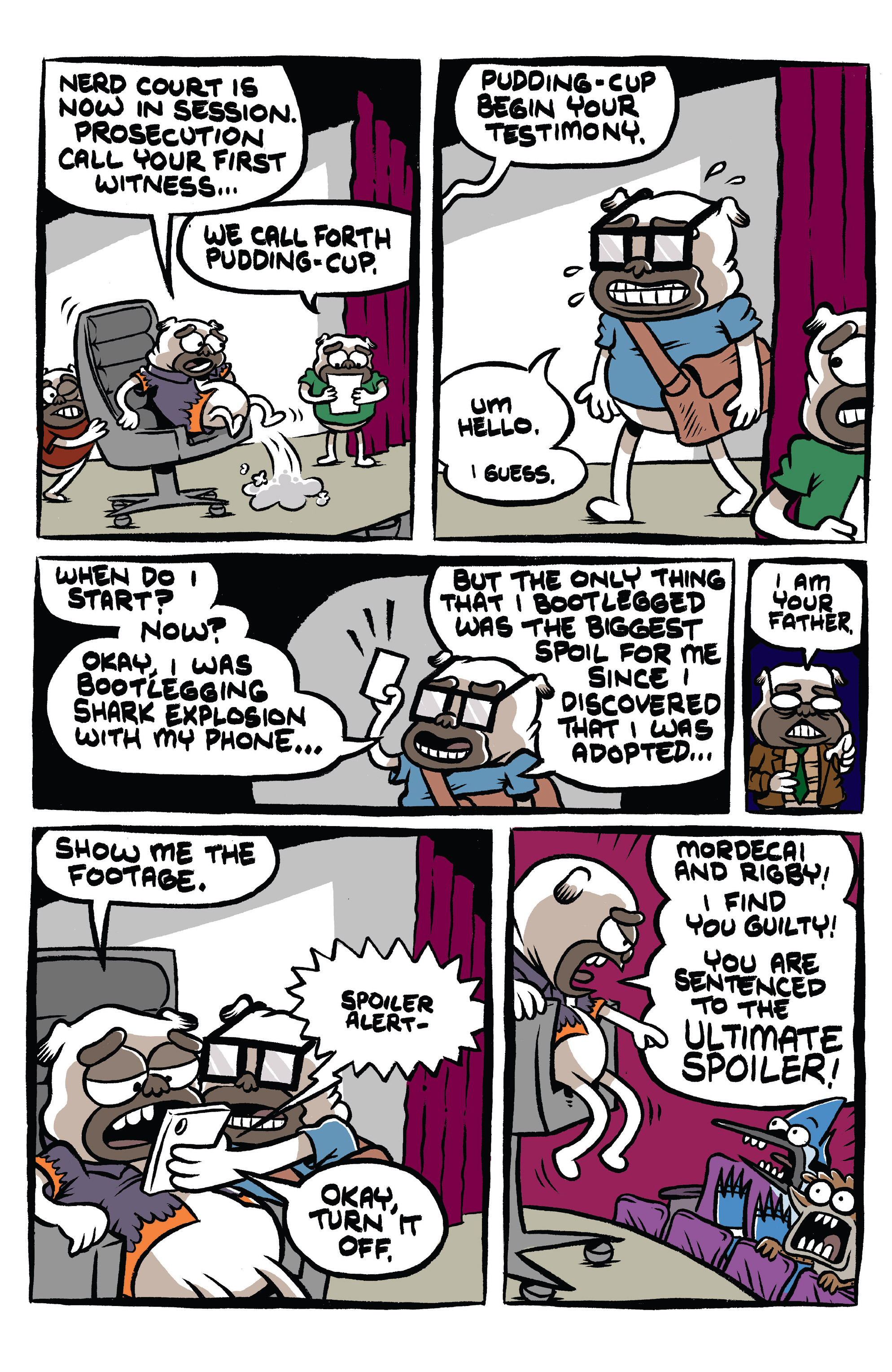 Read online Regular Show comic -  Issue #8 - 23