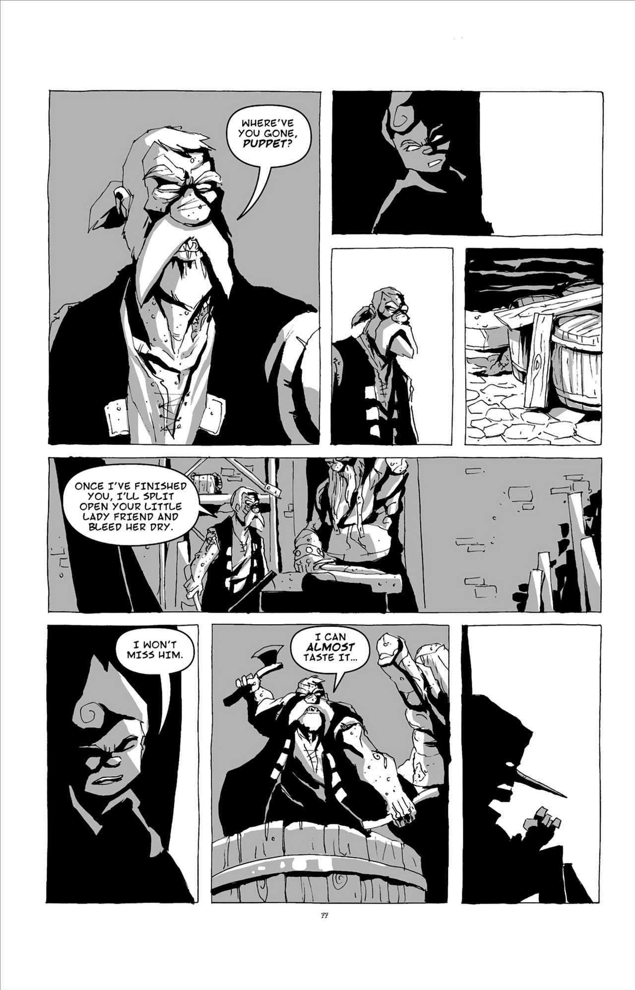 Read online Pinocchio Vampire Slayer And The Great Puppet Theater comic -  Issue # TPB (Part 1) - 87