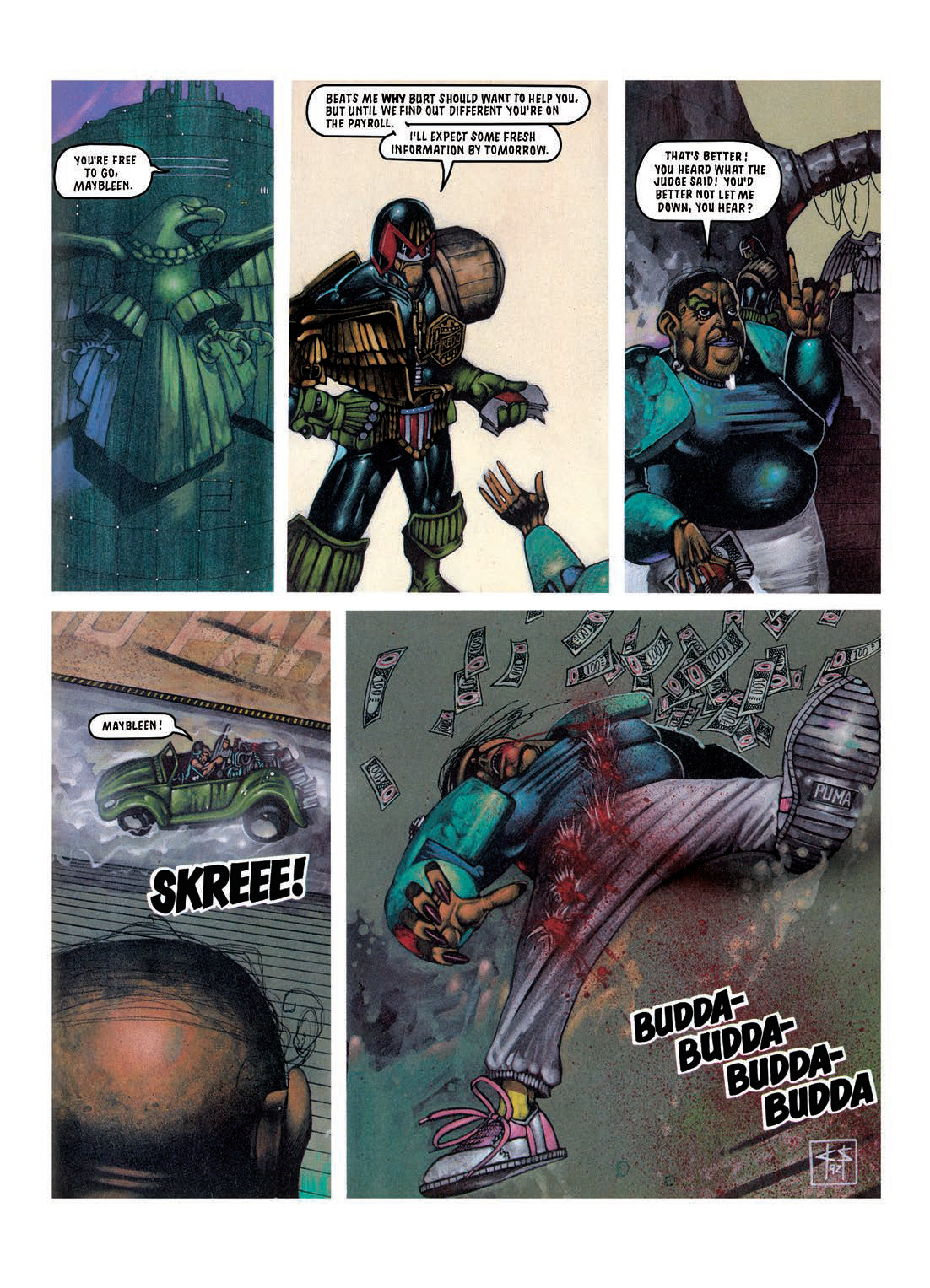 Read online Judge Dredd: The Restricted Files comic -  Issue # TPB 3 - 229