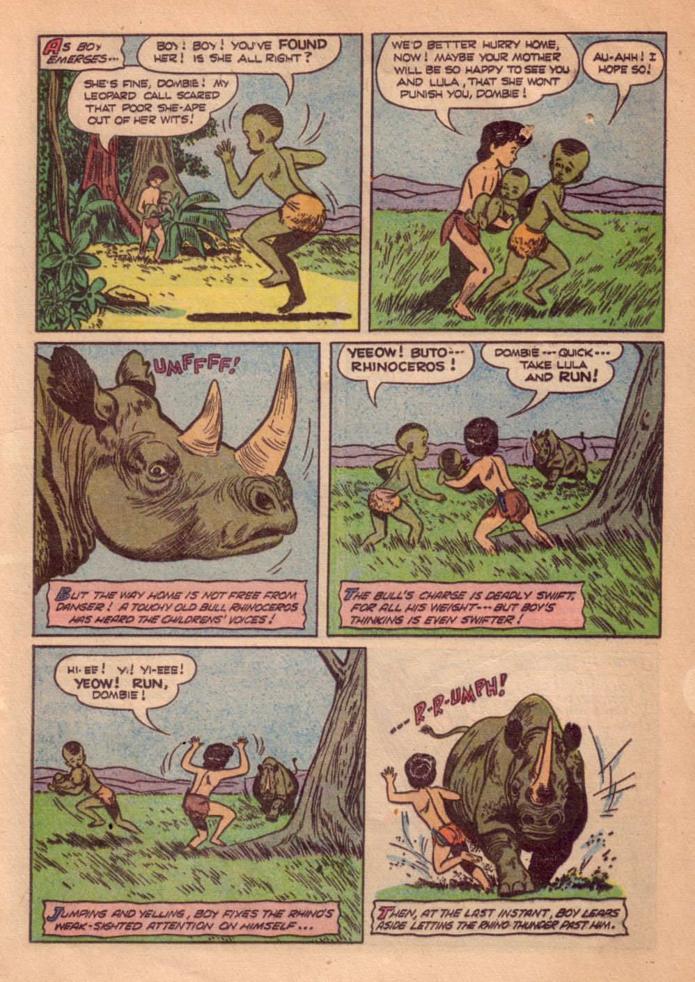 Read online Tarzan (1948) comic -  Issue #55 - 25