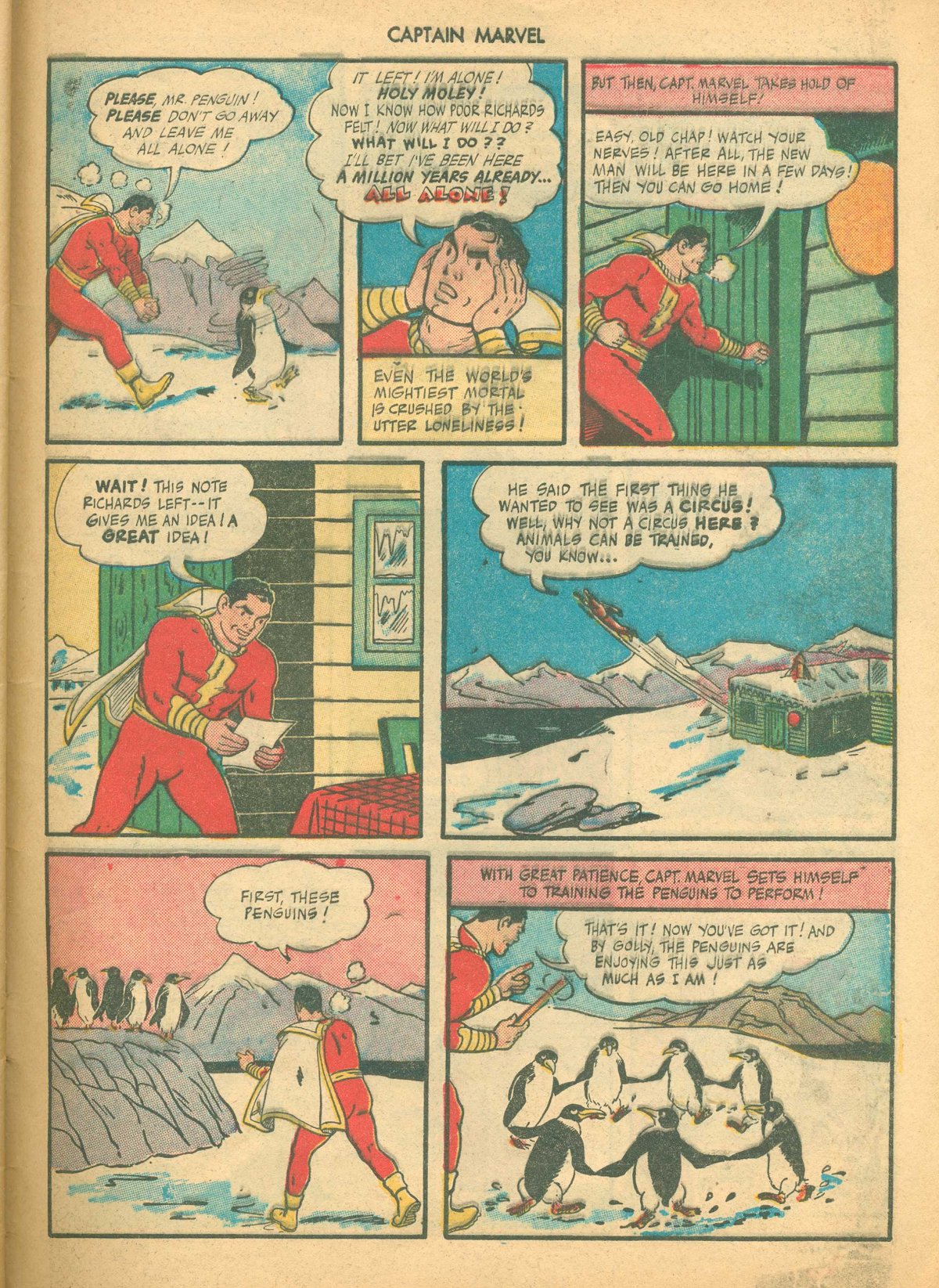 Read online Captain Marvel Adventures comic -  Issue #49 - 29