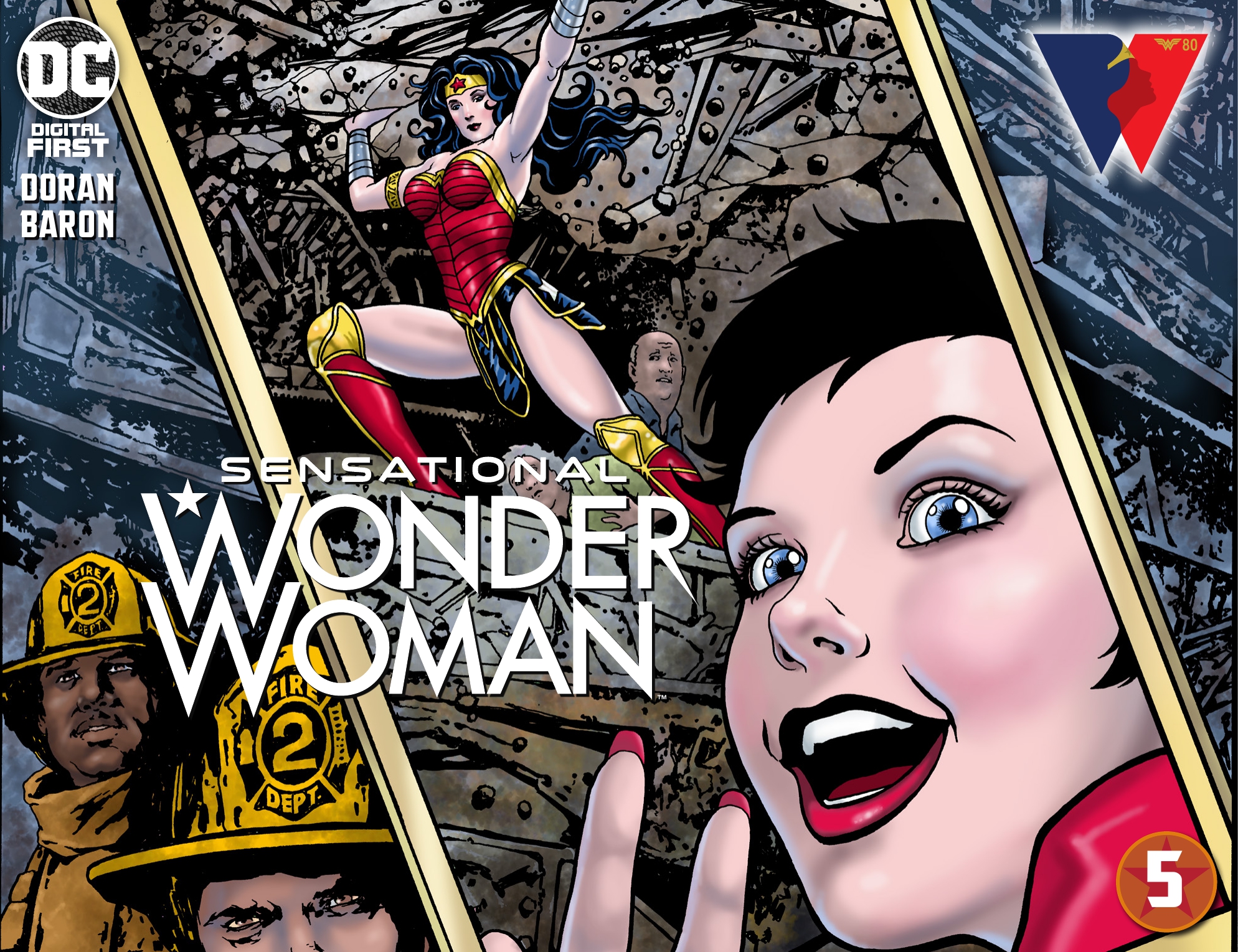 Read online Sensational Wonder Woman comic -  Issue #5 - 1