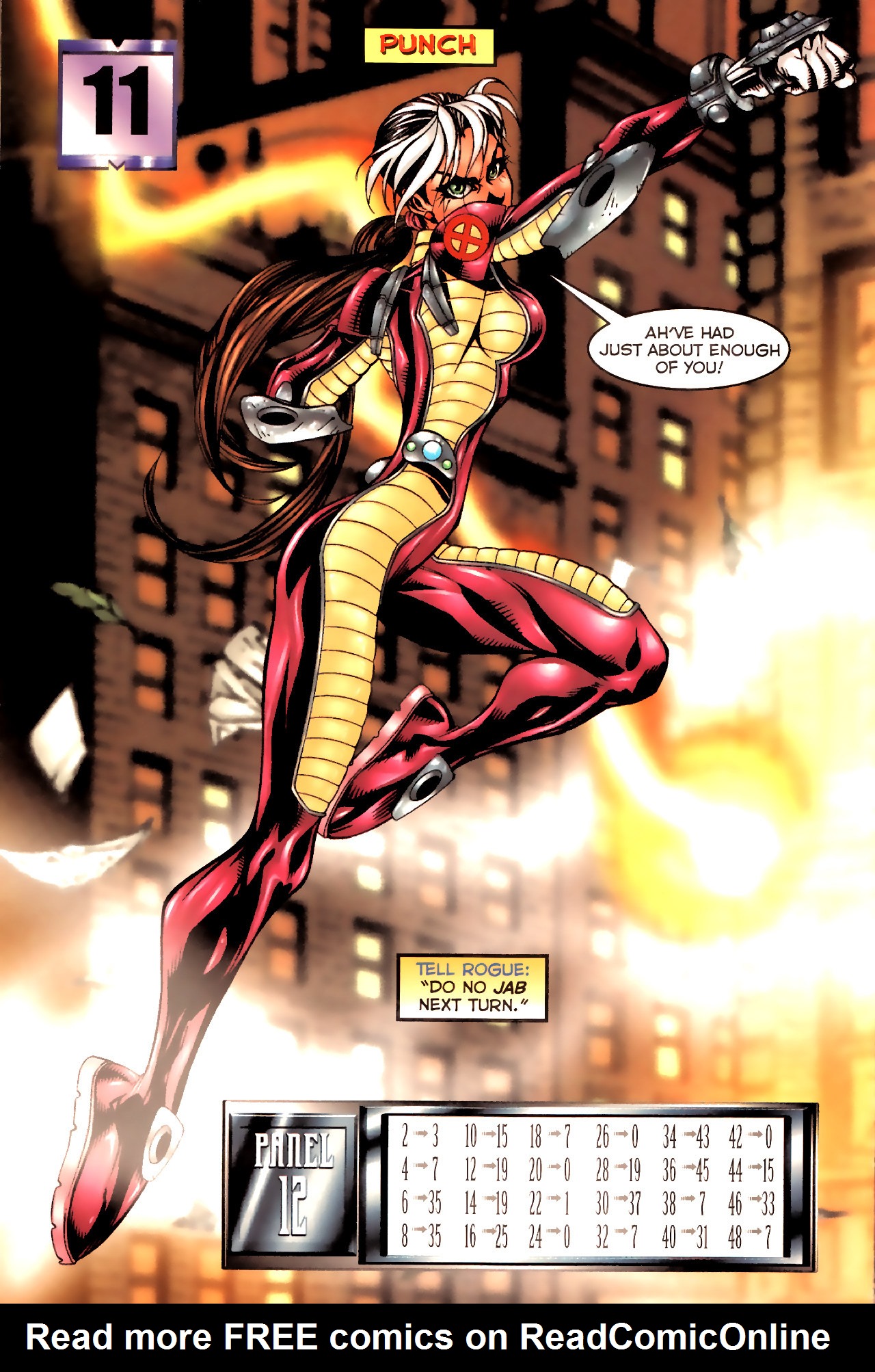 Read online Rogue Battlebook: Streets Of Fire comic -  Issue # Full - 8