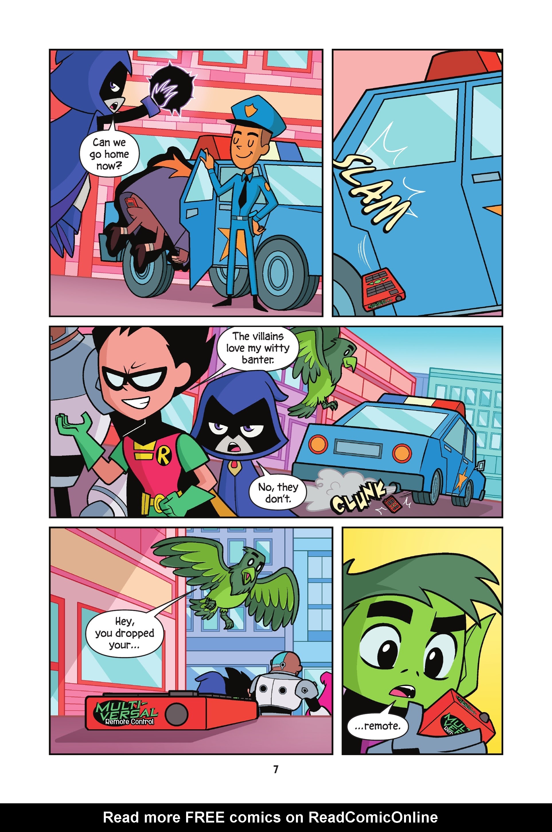 Read online Teen Titans Go!/DC Super Hero Girls: Exchange Students comic -  Issue # TPB (Part 1) - 6
