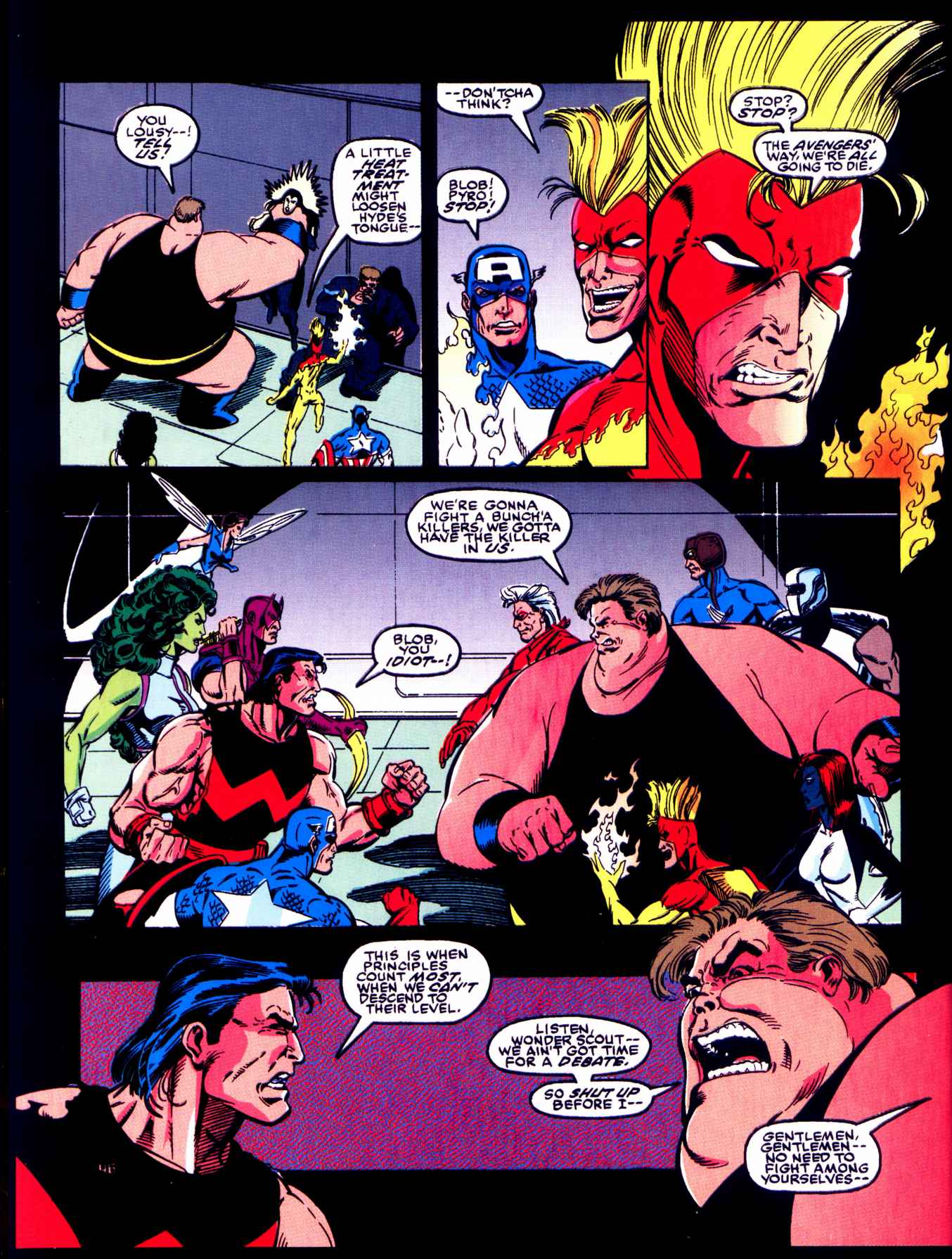 Read online Marvel Graphic Novel comic -  Issue #68 - Avengers - Death Trap - The Vault - 47