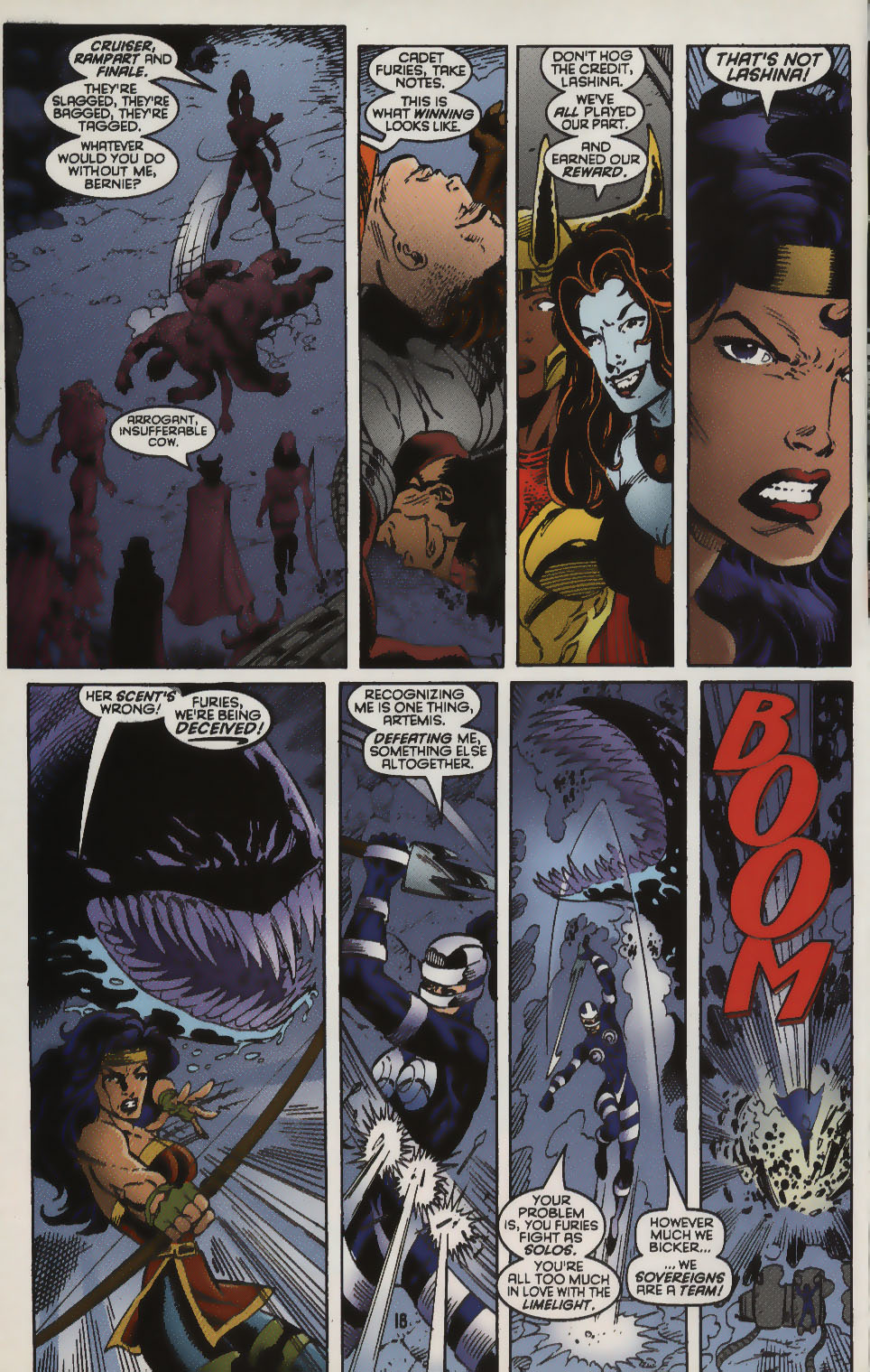 Read online Sovereign Seven comic -  Issue #27 - 19