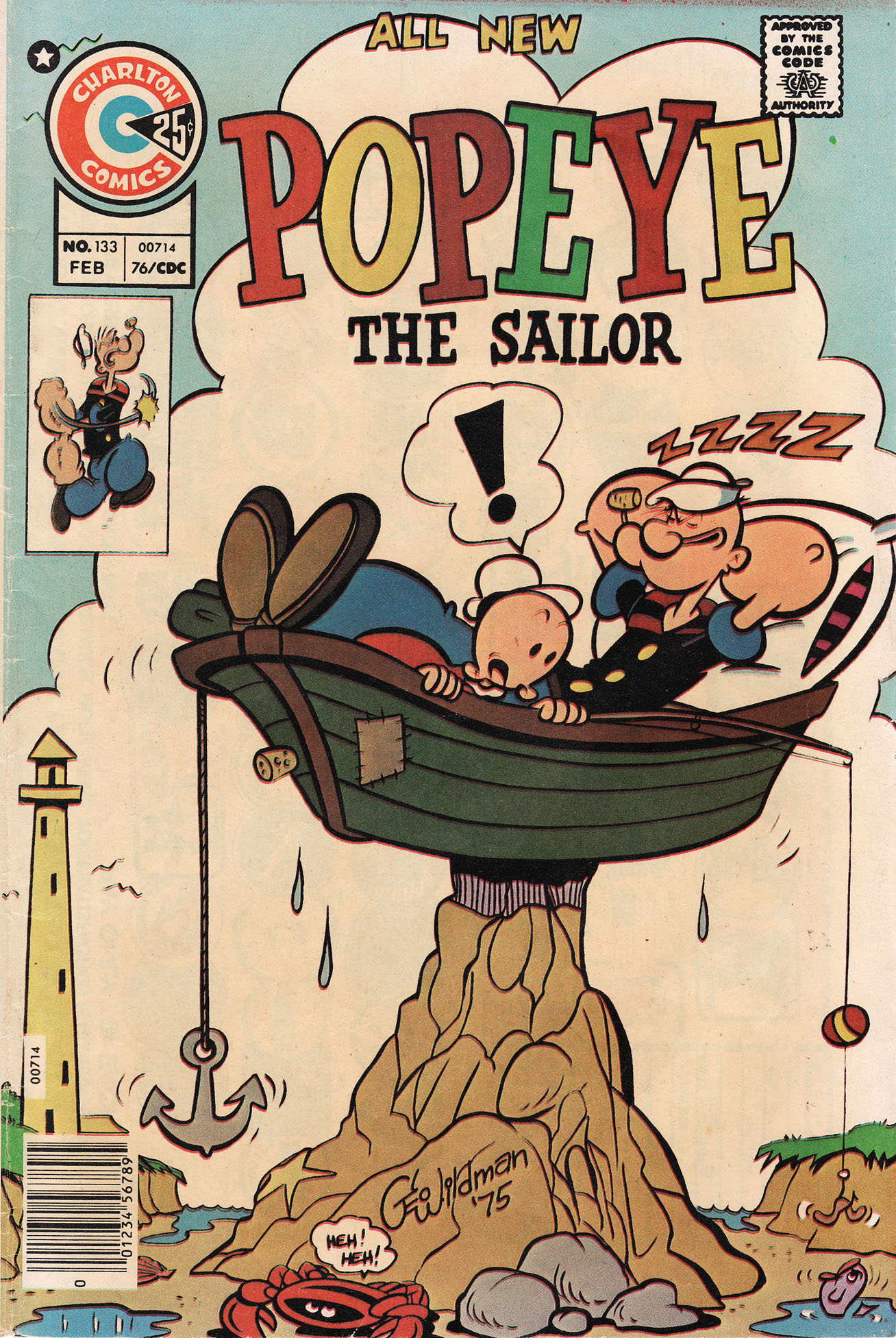 Read online Popeye (1948) comic -  Issue #133 - 1