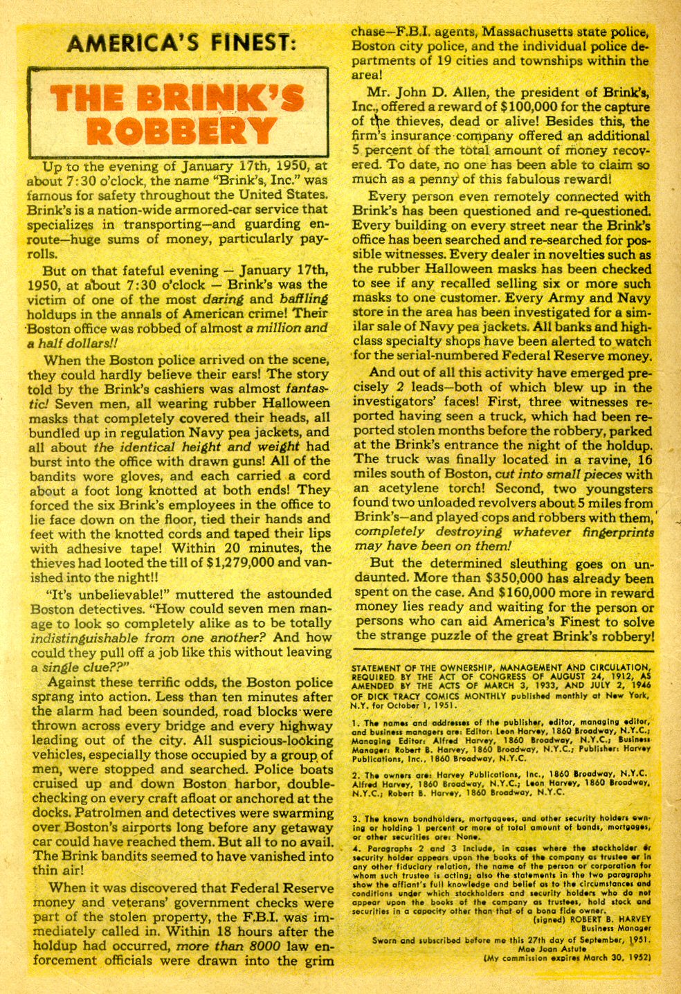 Read online Dick Tracy comic -  Issue #50 - 30