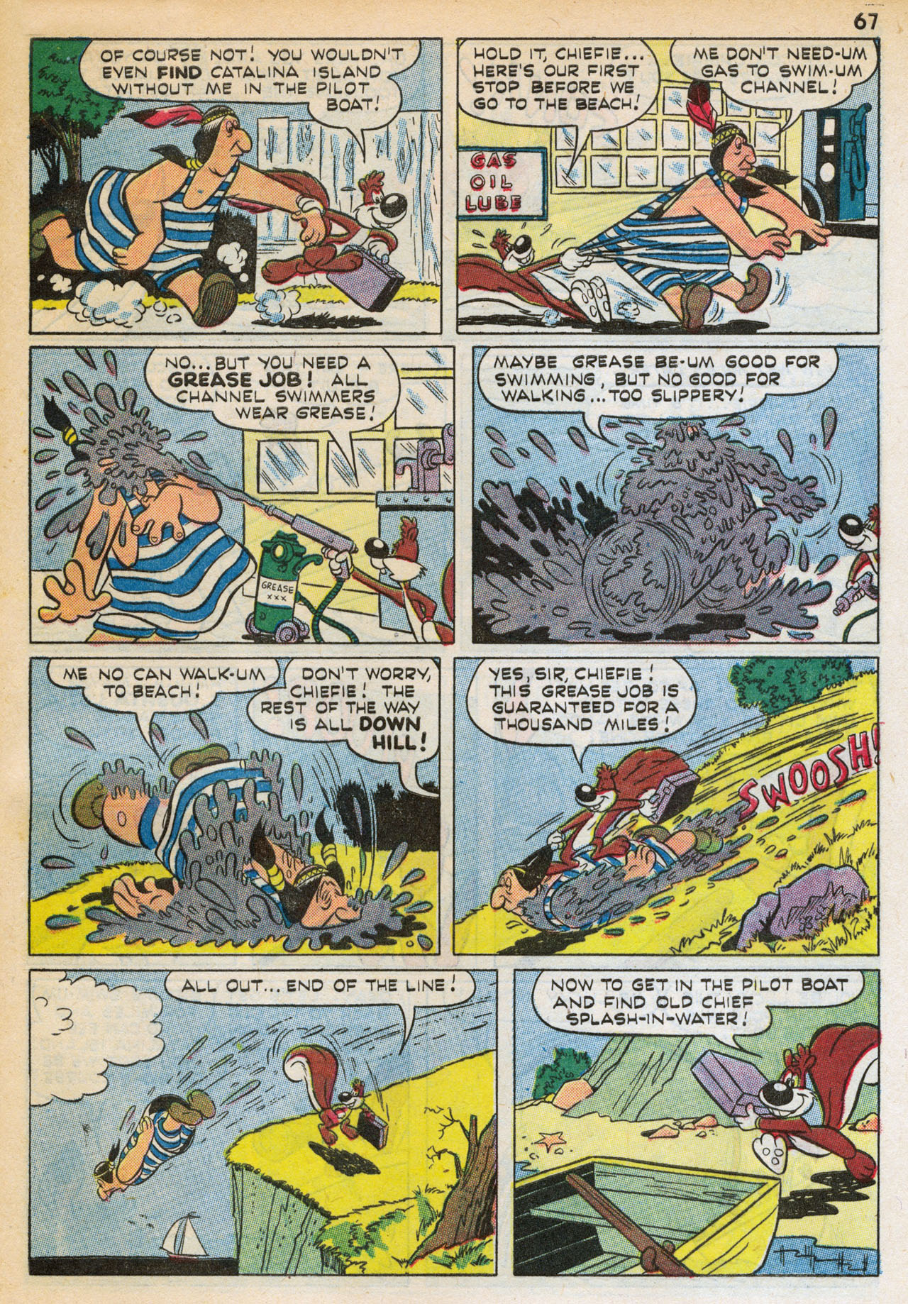 Read online Tom and Jerry's Summer Fun comic -  Issue #2 - 69