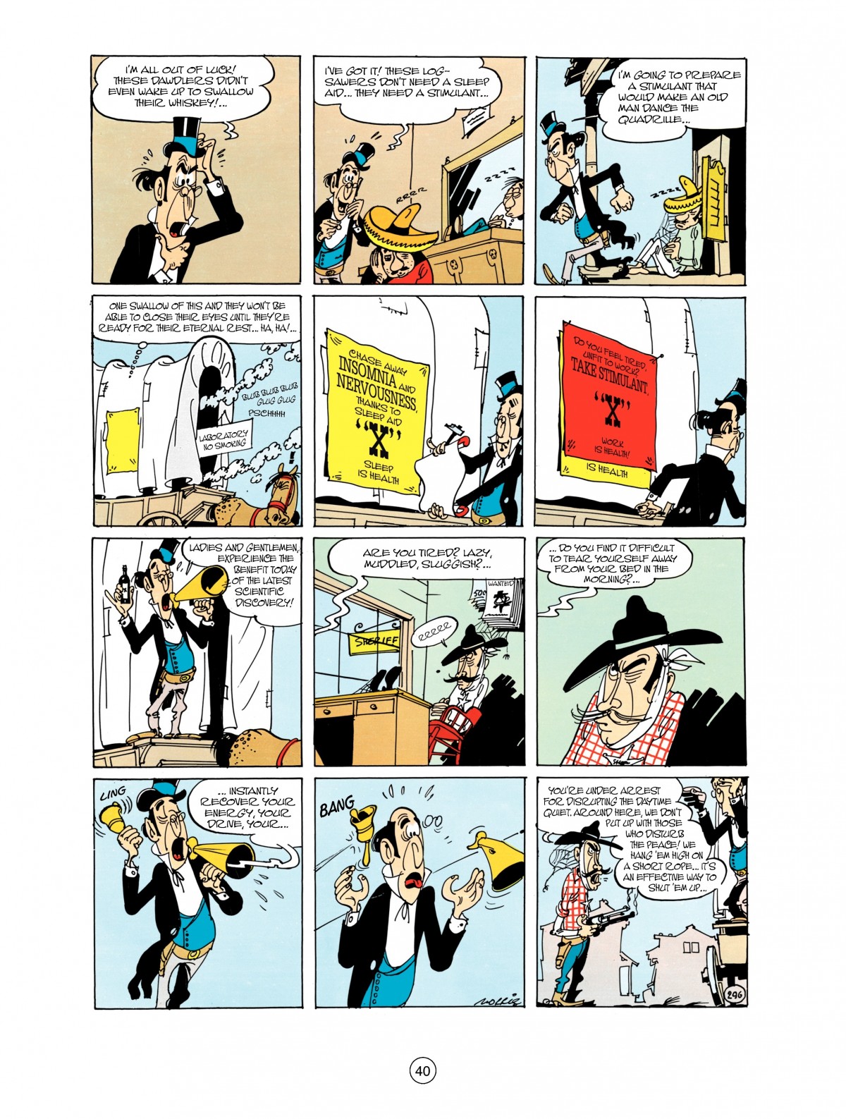 Read online A Lucky Luke Adventure comic -  Issue #38 - 40