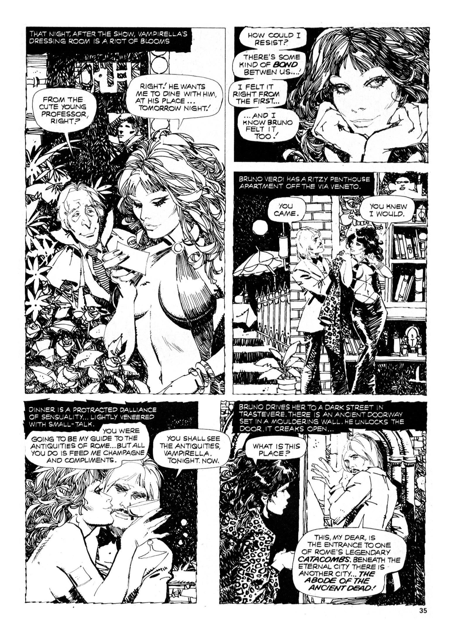 Read online Vampirella (1969) comic -  Issue #113 - 35