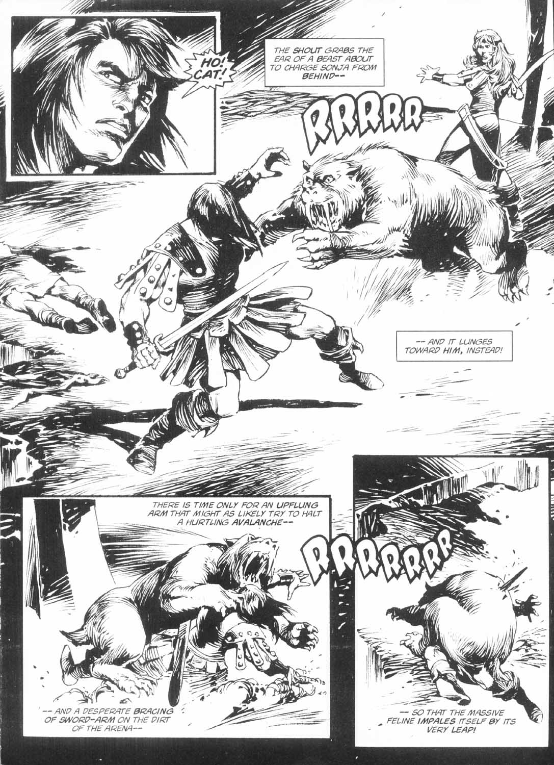 Read online The Savage Sword Of Conan comic -  Issue #229 - 6