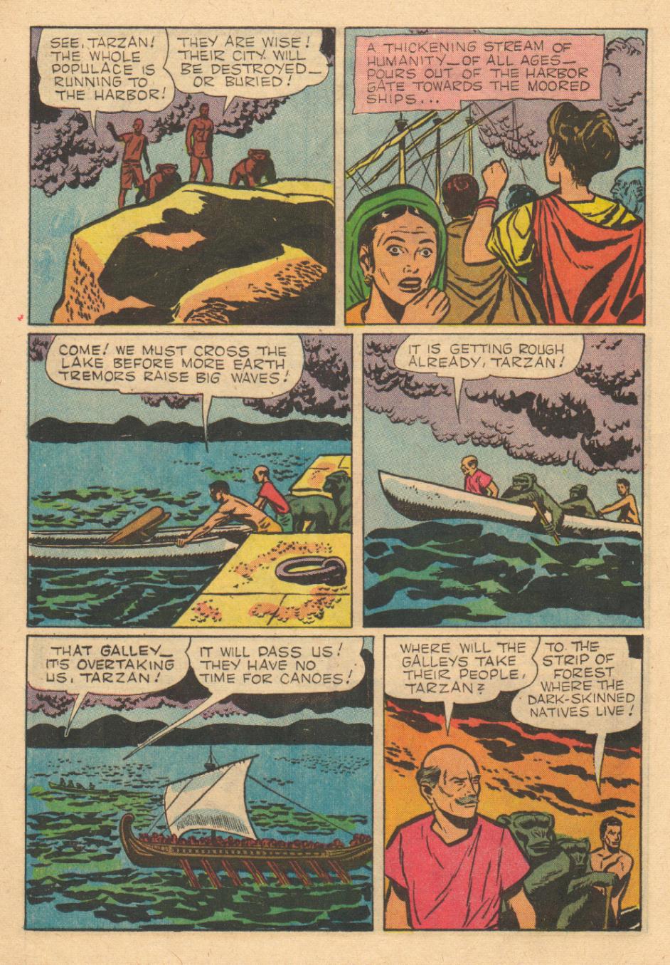 Read online Tarzan (1948) comic -  Issue #89 - 16