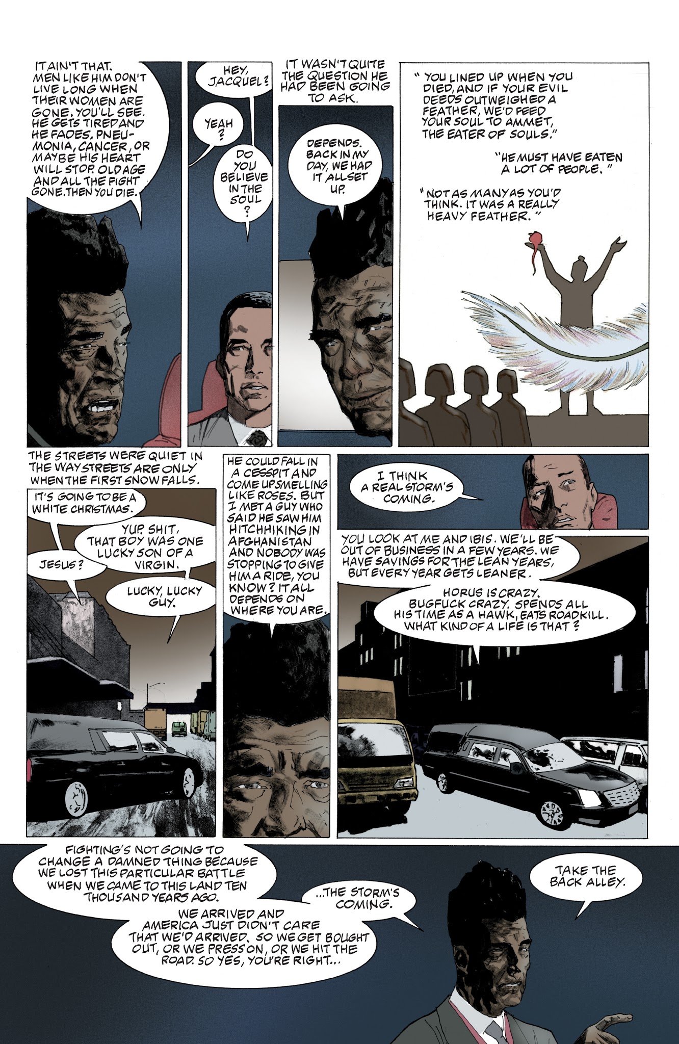 Read online American Gods: Shadows comic -  Issue #9 - 4