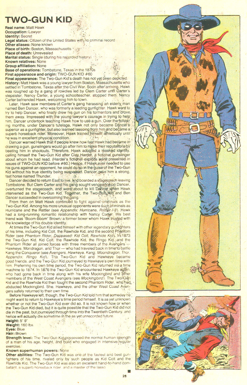 Read online The Official Handbook of the Marvel Universe Deluxe Edition comic -  Issue #20 - 30