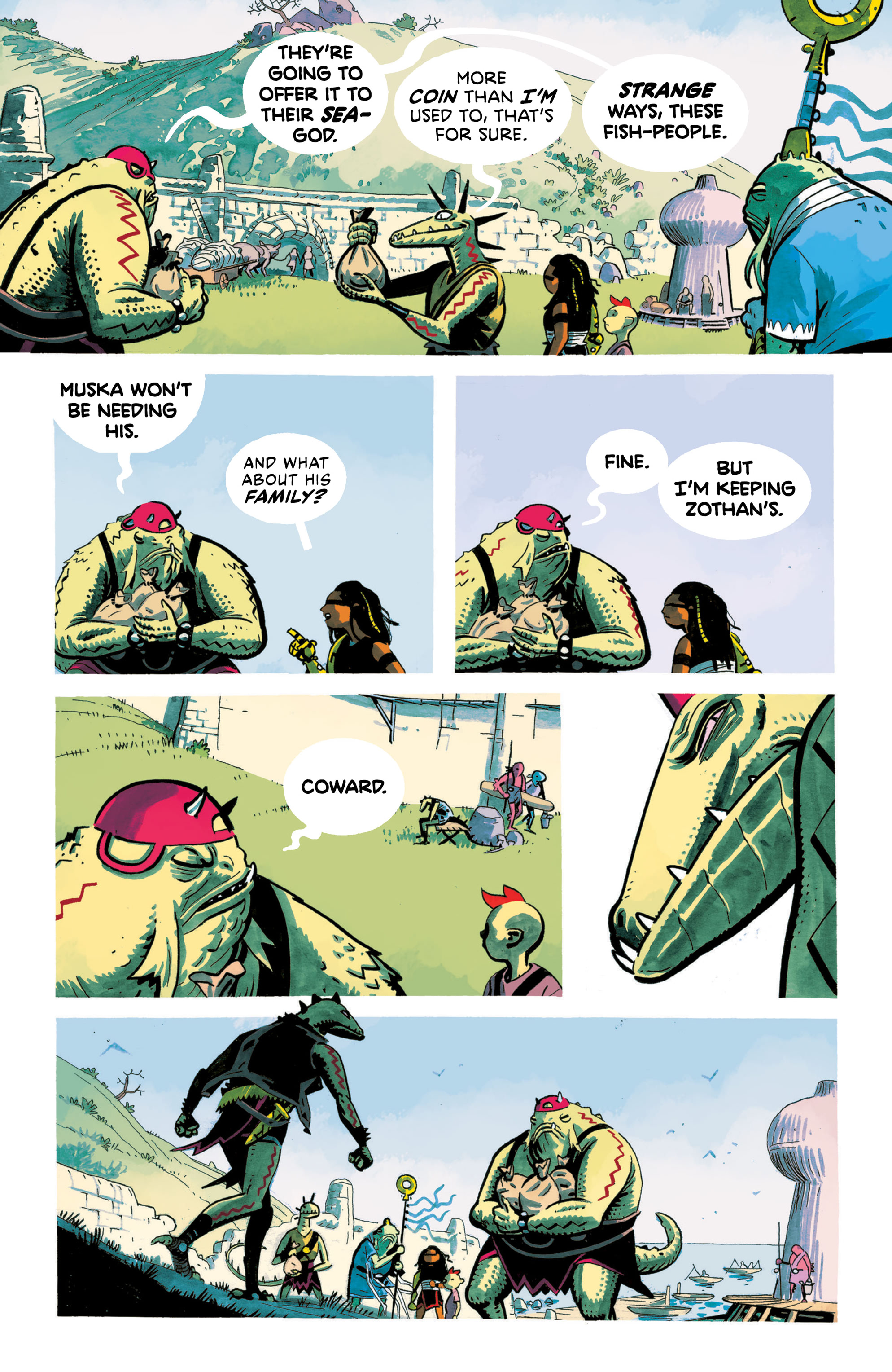 Read online Kaya comic -  Issue #5 - 6