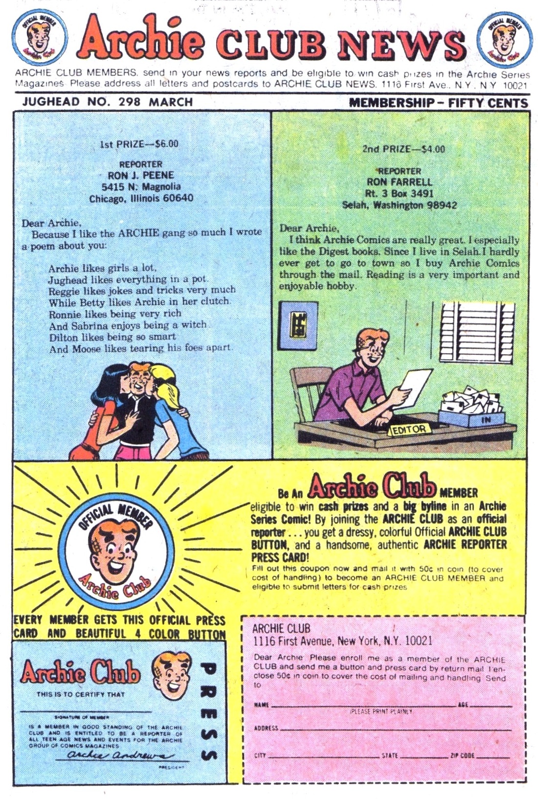 Read online Jughead (1965) comic -  Issue #298 - 26