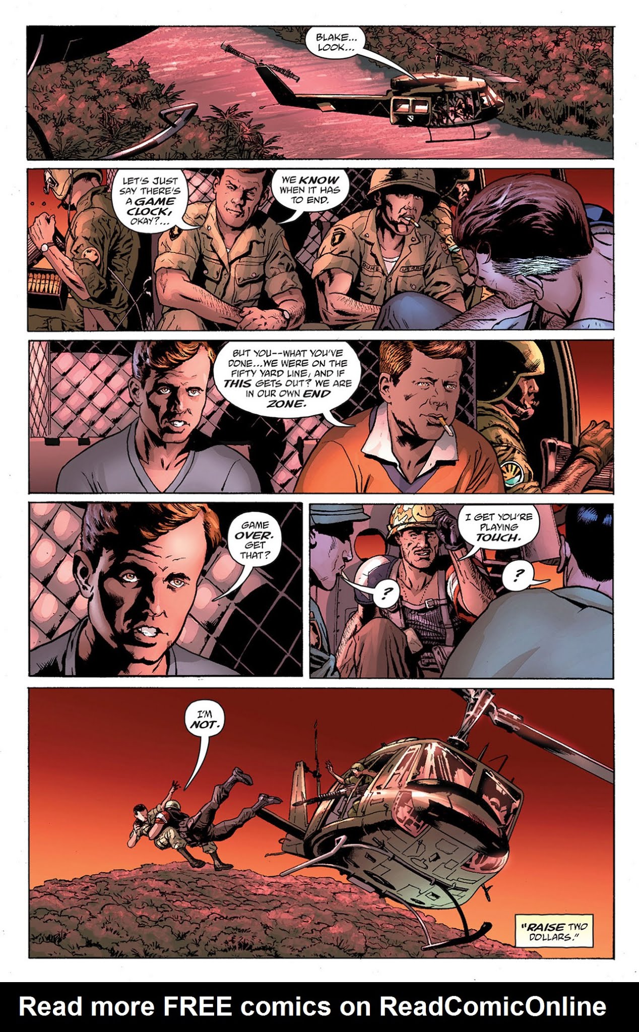 Read online Before Watchmen: Comedian comic -  Issue #4 - 12
