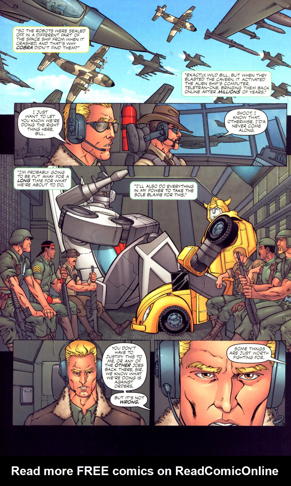 Read online G.I. Joe vs. The Transformers comic -  Issue #4 - 25
