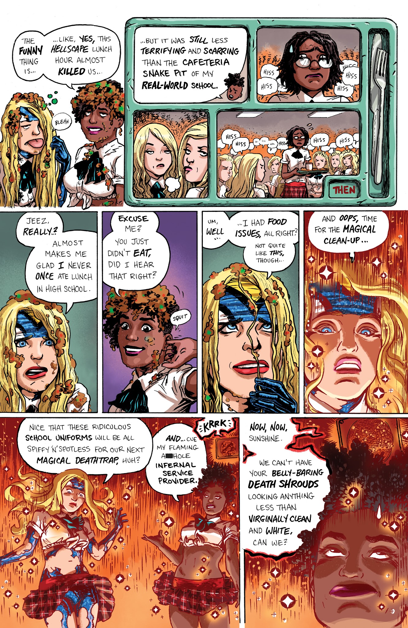 Read online Empowered And Sistah Spooky's High School Hell comic -  Issue #4 - 12