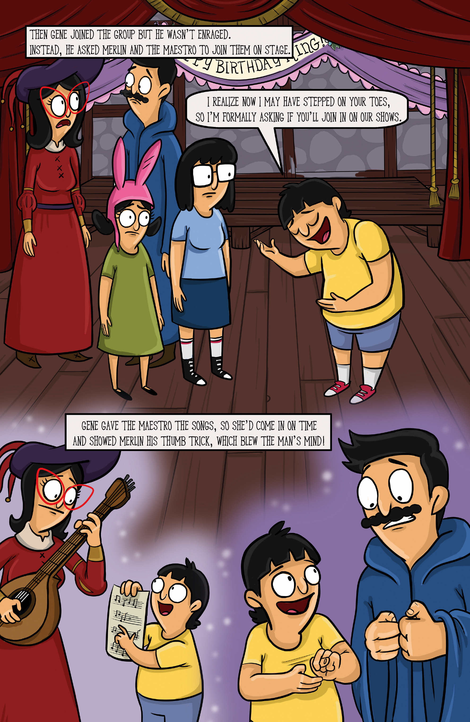 Read online Bob's Burgers (2015) comic -  Issue #15 - 19
