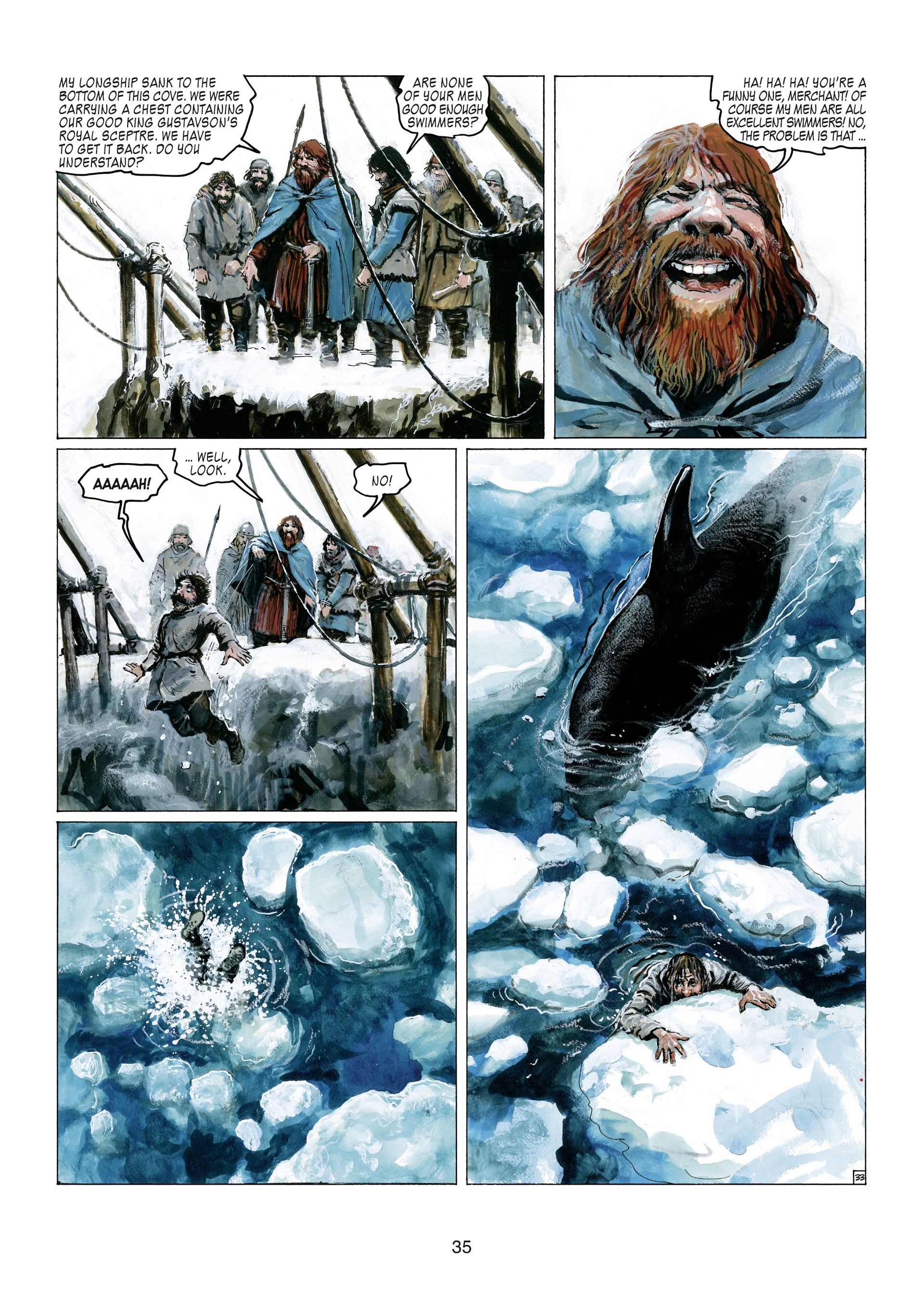 Read online Thorgal comic -  Issue #25 - 37