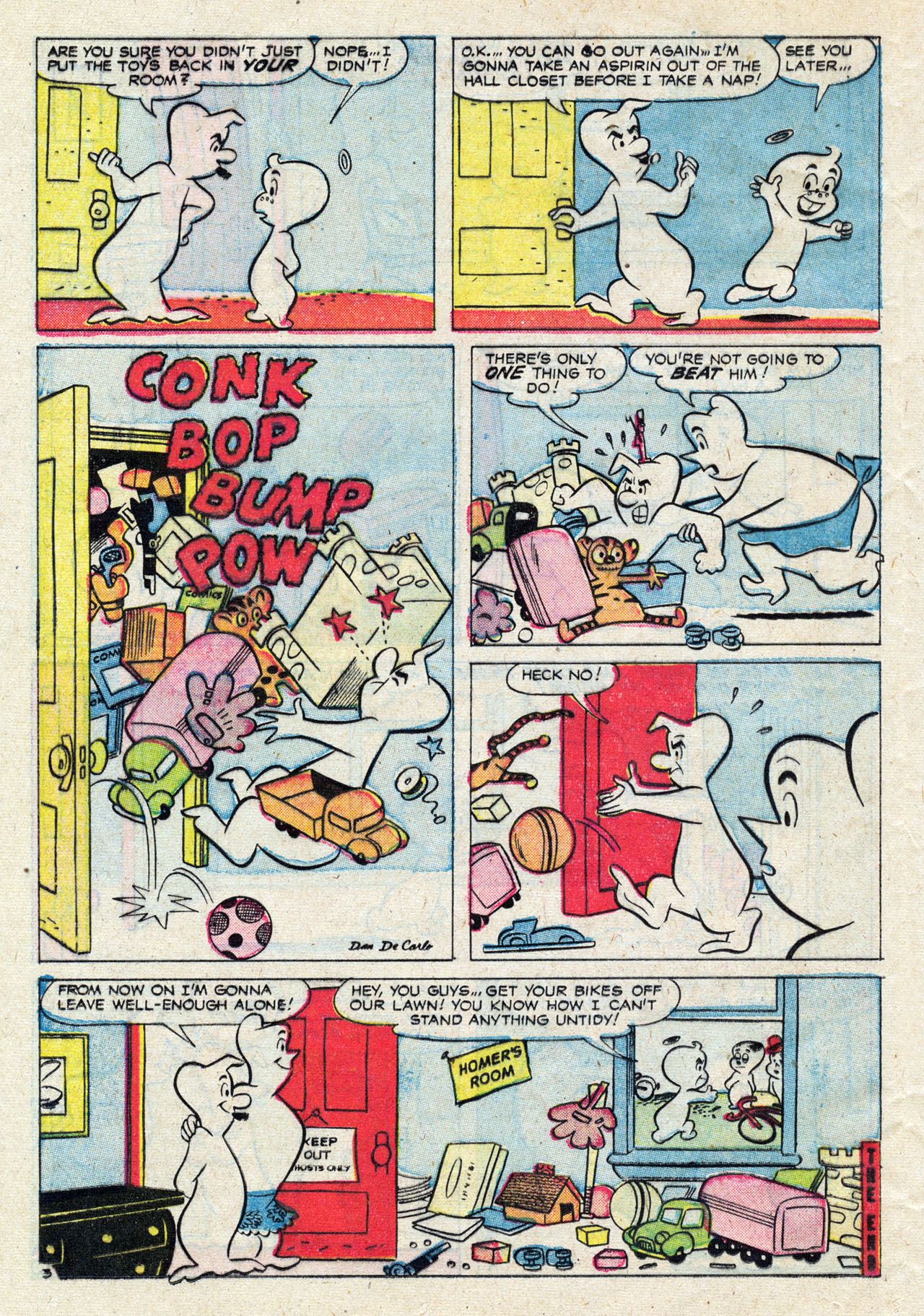 Read online Homer, the Happy Ghost comic -  Issue #16 - 12