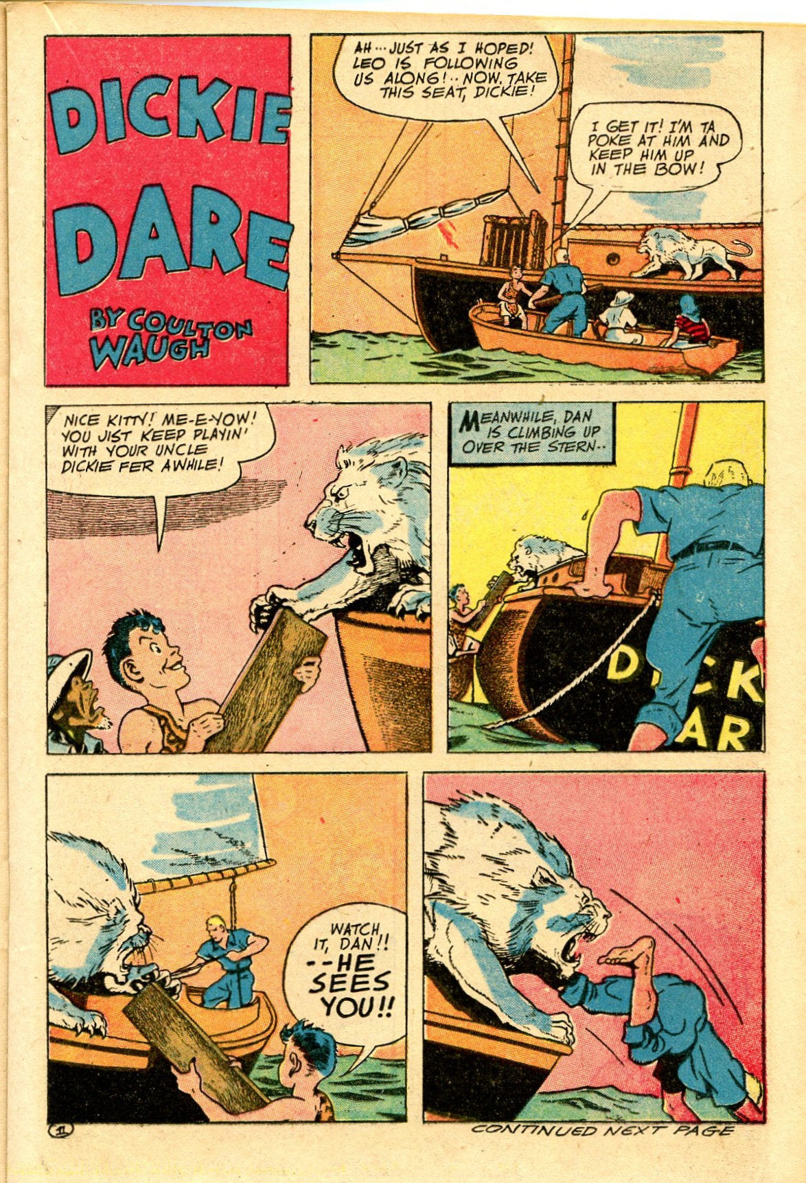 Read online Famous Funnies comic -  Issue #125 - 21