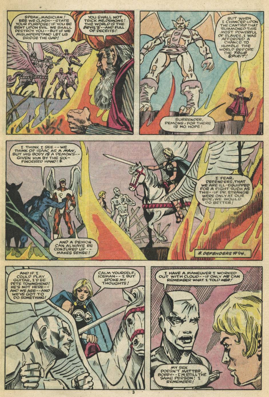 Read online The Defenders (1972) comic -  Issue #137 - 4