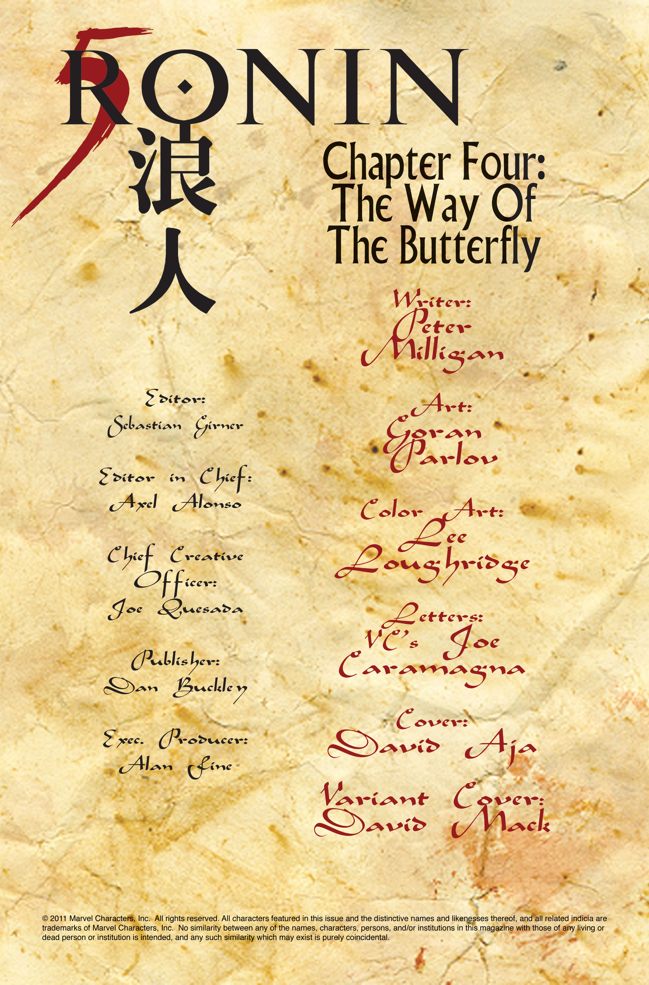 Read online 5 Ronin (2011) comic -  Issue #4 - 24