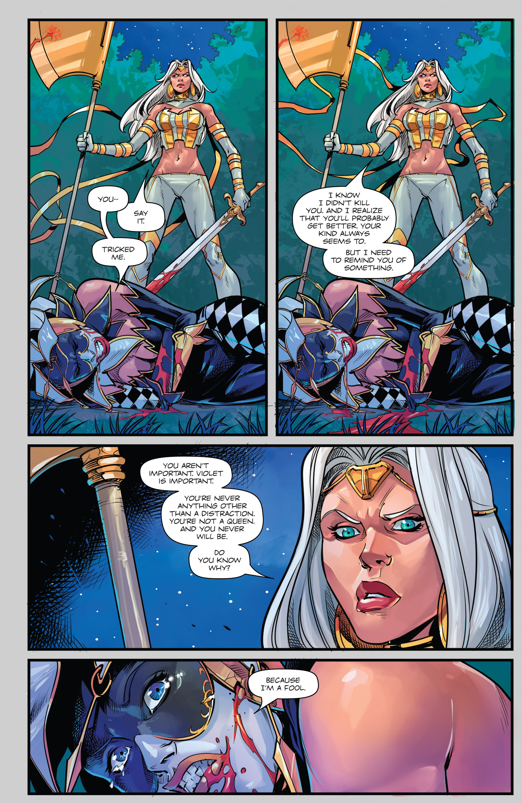 Read online Grimm Fairy Tales presents White Queen: Age of Darkness comic -  Issue #3 - 9