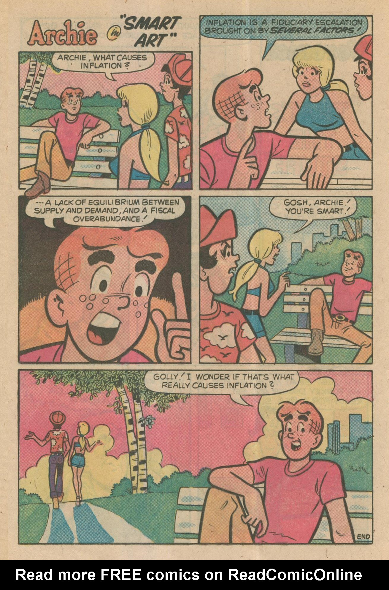 Read online Archie's Joke Book Magazine comic -  Issue #259 - 16