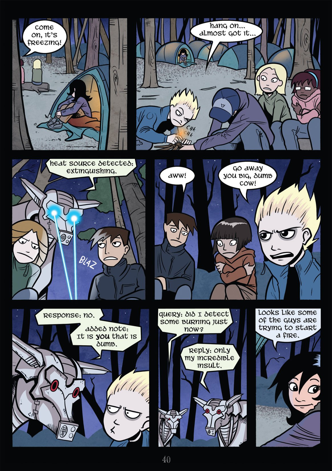 Read online Gunnerkrigg Court comic -  Issue # TPB 3 (Part 1) - 46
