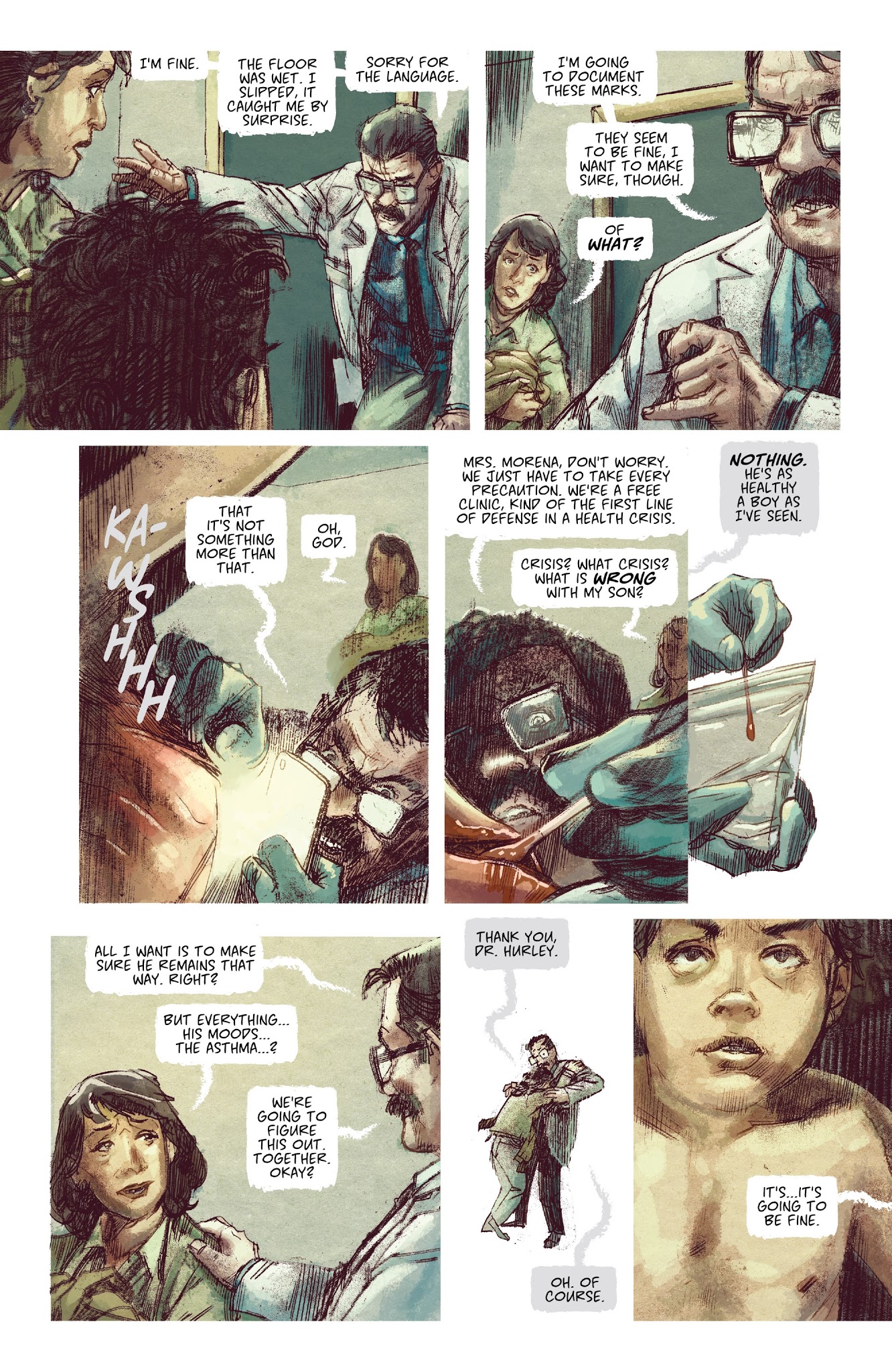 Read online Evolution comic -  Issue #1 - 8