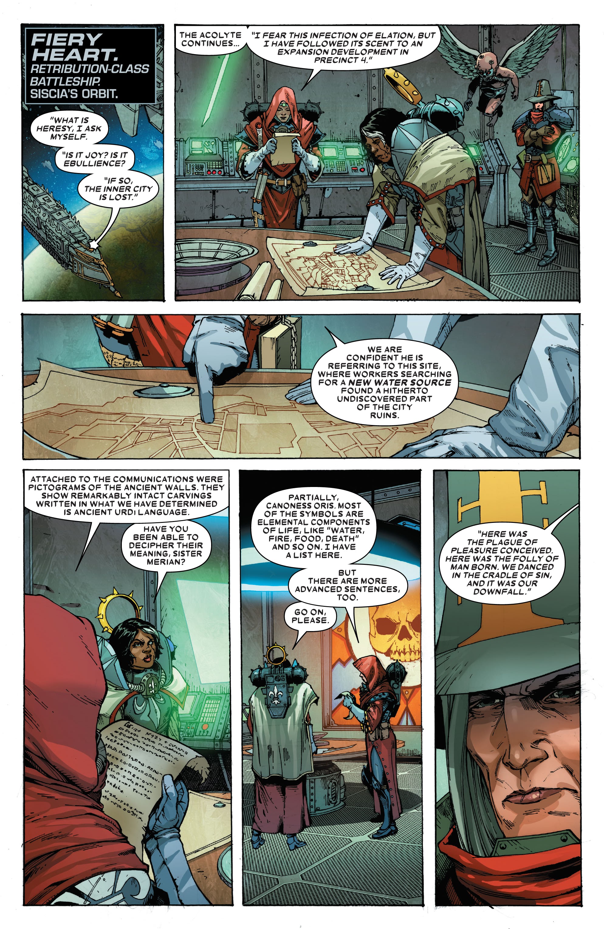Read online Warhammer 40,000: Sisters Of Battle comic -  Issue #3 - 17
