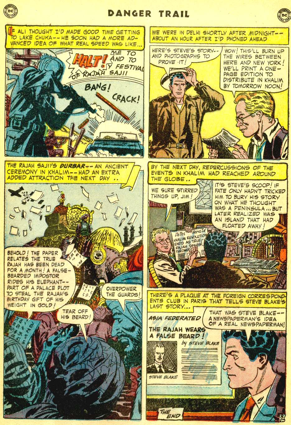 Read online Danger Trail comic -  Issue #4 - 34