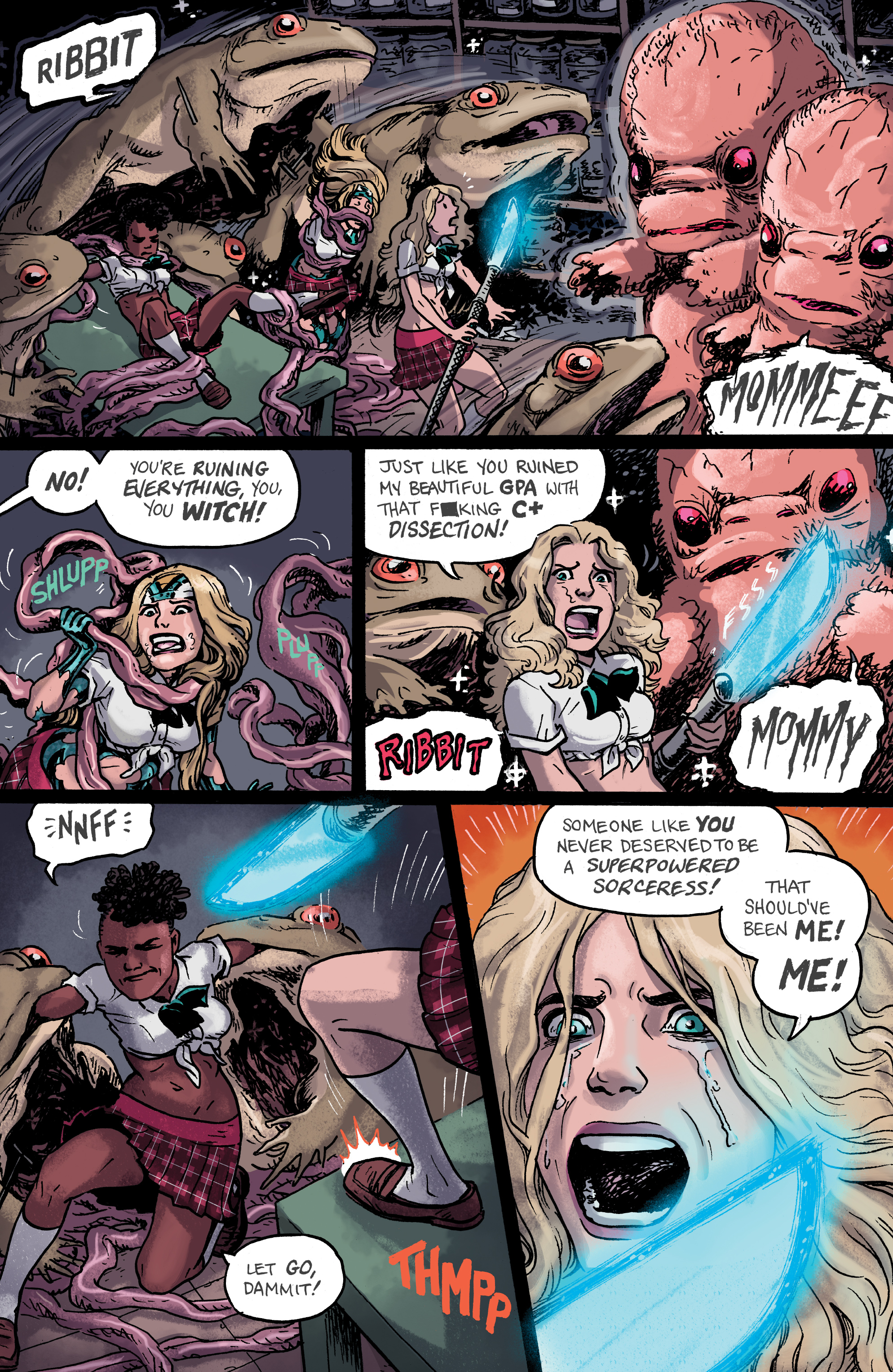 Read online Empowered And Sistah Spooky's High School Hell comic -  Issue #2 - 9